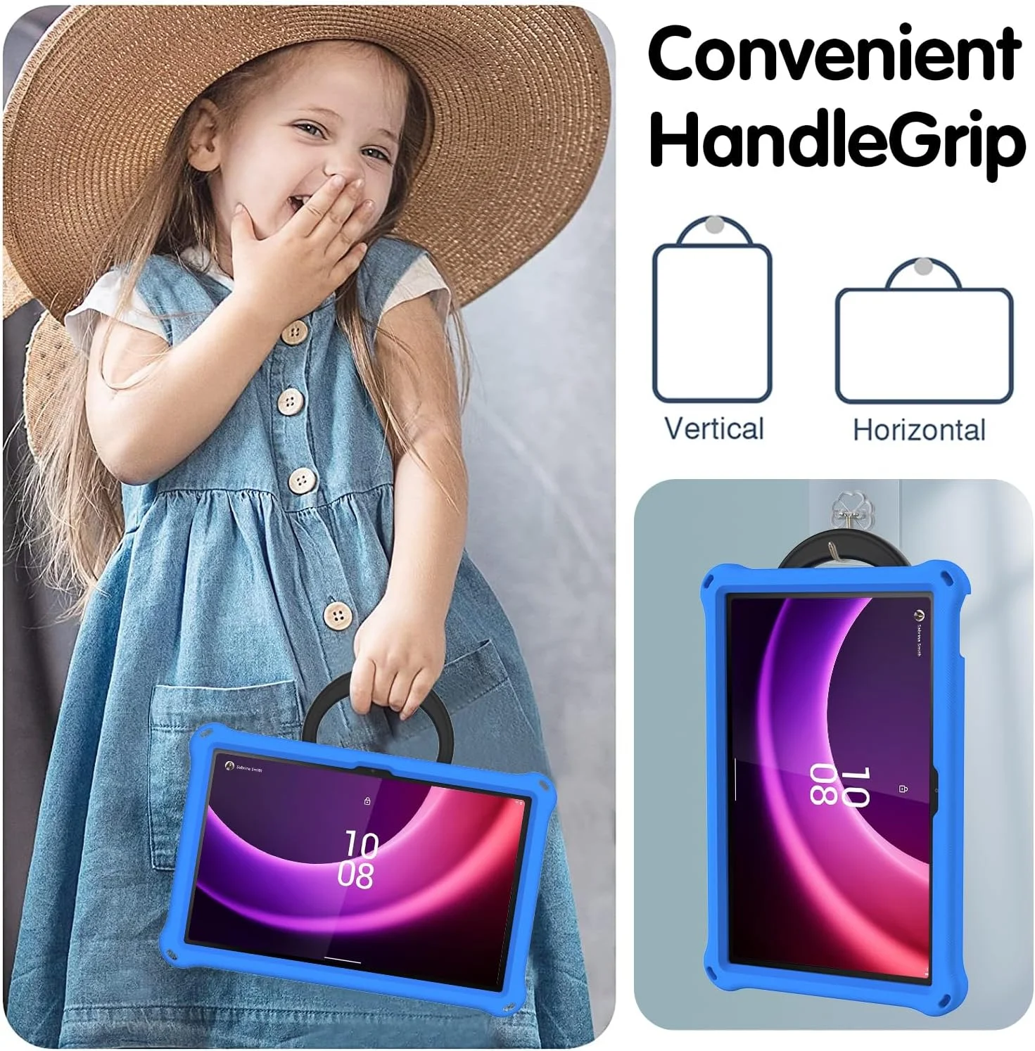 GOZOPO Case for Lenovo Tab P11 (2nd Gen) 11.5 Inch TB-350FU/TB-350XC, 360° Rotating Stand Handle Shoulder Strap Rugged Case for Lenovo Tab P11 2nd Gen Tablet 11.5 Inch (Blue) GOZOPO Case for Lenovo Tab P11 (2nd Gen) 11.5 Inch TB-350FU/TB-350XC, 360° Rotating Stand Handle Shoulder Strap Rugged Case for Lenovo Tab P11 2nd Gen Tablet 11.5 Inch (Blue)