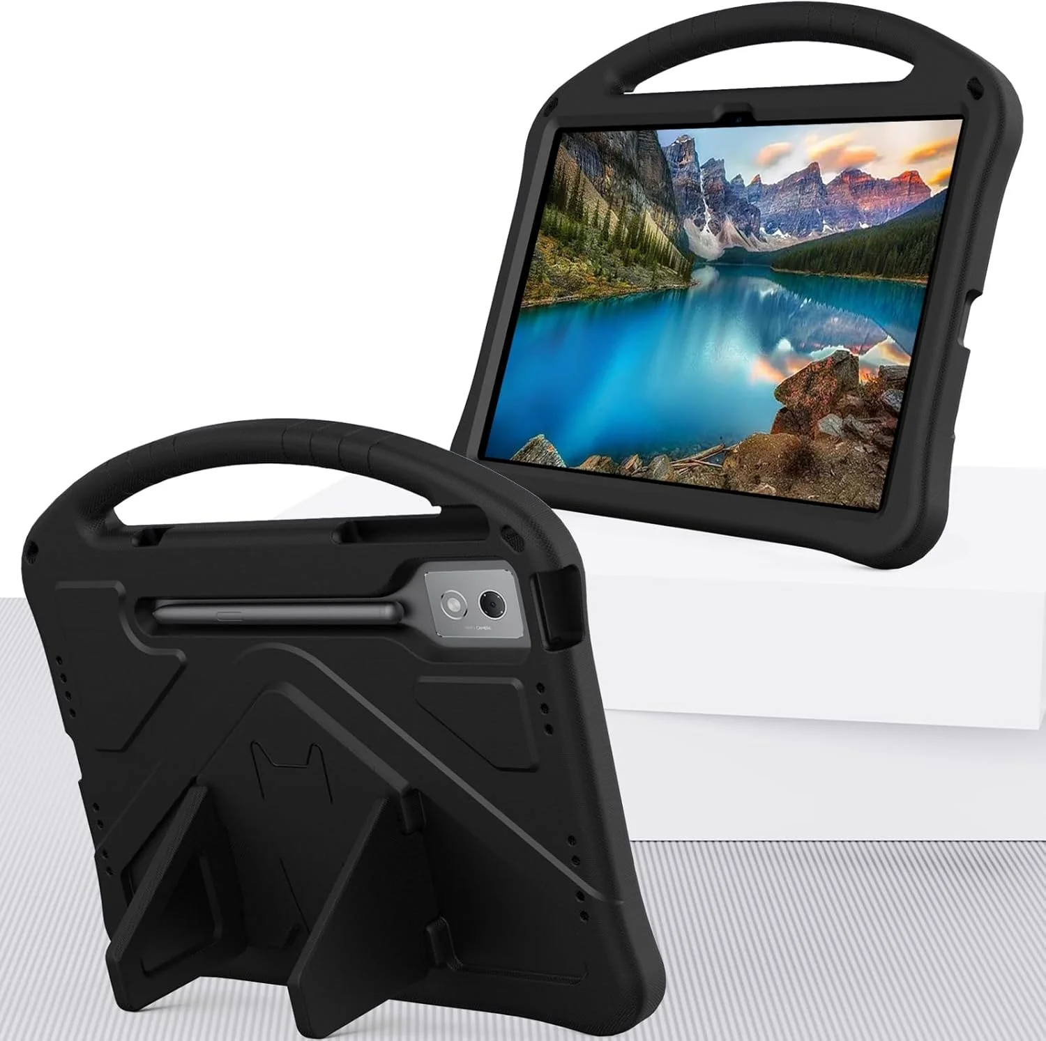 کیف محافظ سبک وزن تبلت لنوو Idea Tab Pro 12.7 اینچ TB-373FU 2025 / Tab P12 TB-370 (2023) با بند شانه و استند مناسب کودکان (مشکی) کیف محافظ سبک وزن تبلت لنوو Idea Tab Pro 12.7 اینچ TB-373FU 2025 / Tab P12 TB-370 (2023) با بند شانه و استند مناسب کودکان (مشکی)