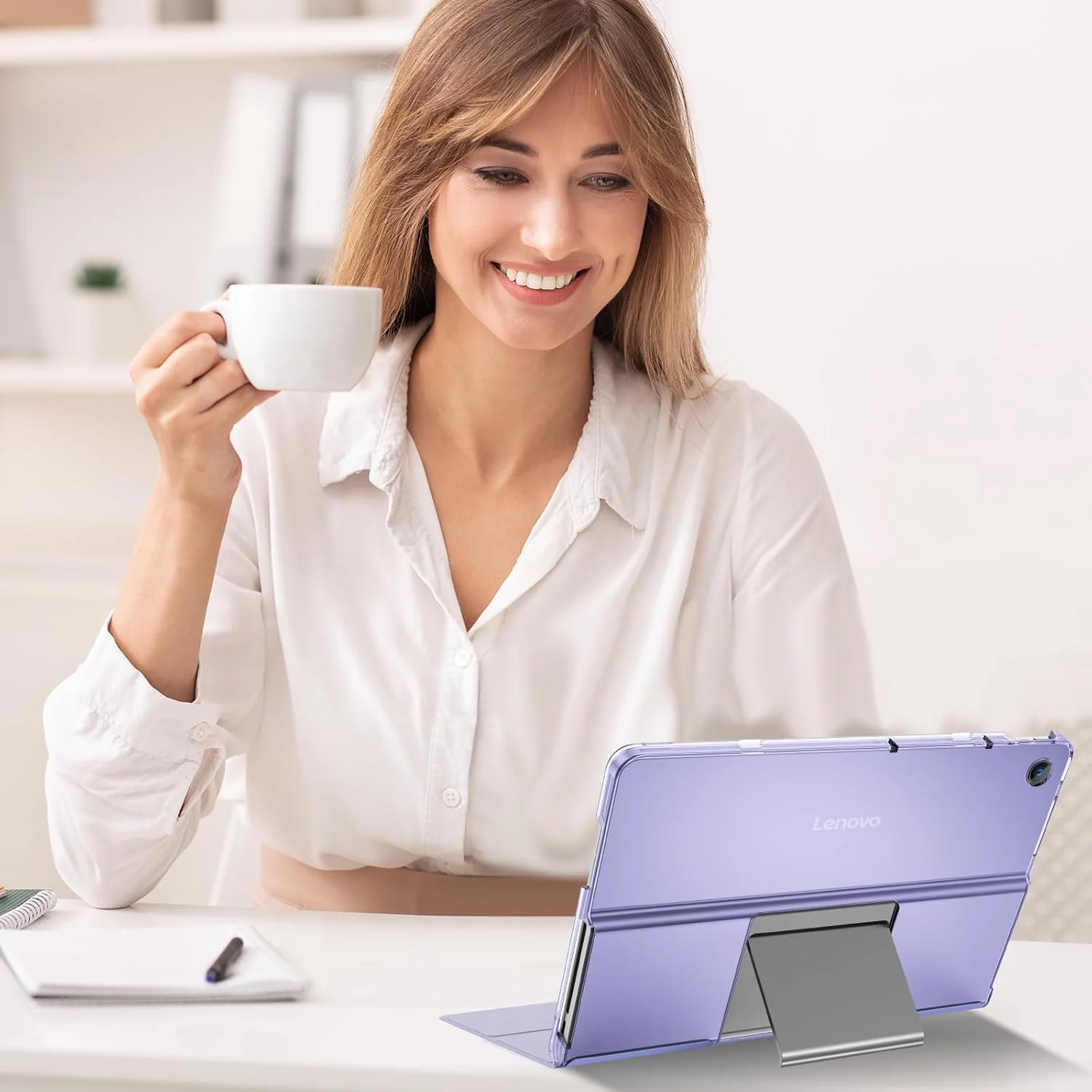 کیف تبلت پروکیس برای لنوو تب پلاس 11.5 اینچ 2024، کاور هوشمند سخت برای تبلت 11.5 اینچی لنوو تب پلاس عرضه شده در سال 2024 - بنفش روشن کیف تبلت پروکیس برای لنوو تب پلاس 11.5 اینچ 2024، کاور هوشمند سخت برای تبلت 11.5 اینچی لنوو تب پلاس عرضه شده در سال 2024 - بنفش روشن