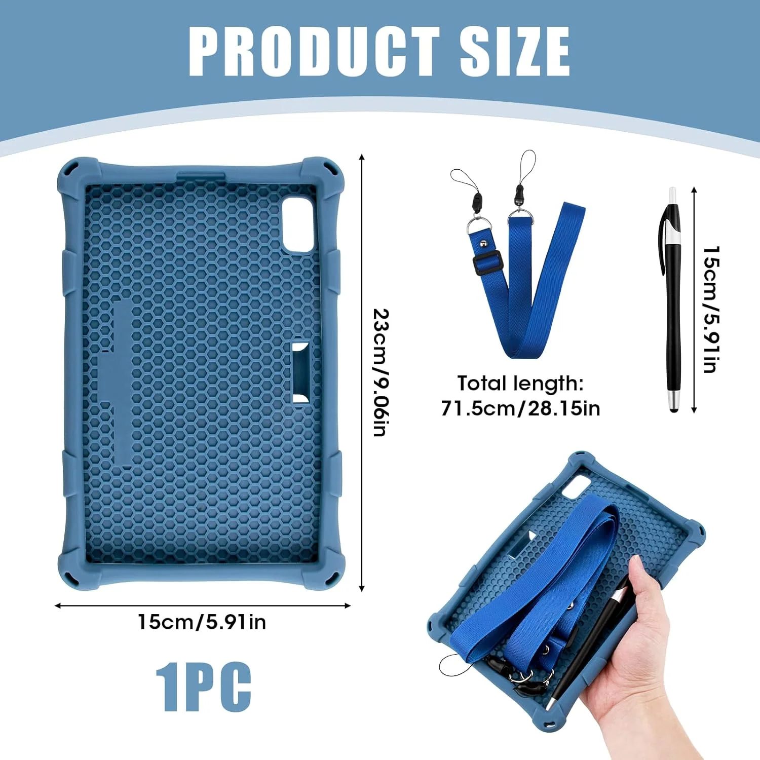 Case Compatible with Lenovo Tab M9 9 inch 2023 (TB310FU) Kids Boy Girl EVA Protective Cover for Lenovo M9 Tablet Shockproof Case with Capacitive Stylus Pen Stand Hard Back Shell Shoulder Strap Case Compatible with Lenovo Tab M9 9 inch 2023 (TB310FU) Kids Boy Girl EVA Protective Cover for Lenovo M9 Tablet Shockproof Case with Capacitive Stylus Pen Stand Hard Back Shell Shoulder Strap