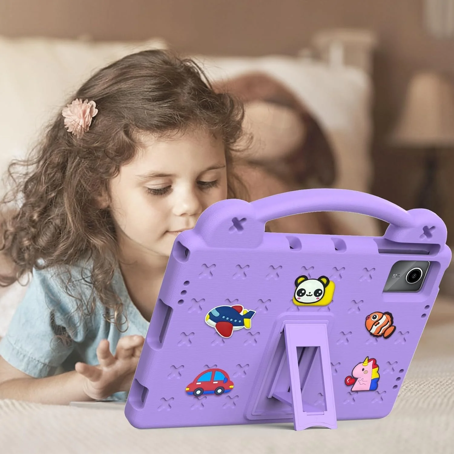 Gruattreay Case Compatible with Lenovo Tab M11 11 inch Tablet 2024 (TB330FU), Kids EVA Shockproof Cover for Lenovo Tablet M11 Case, with Stand Handle (Purple) Gruattreay Case Compatible with Lenovo Tab M11 11 inch Tablet 2024 (TB330FU), Kids EVA Shockproof Cover for Lenovo Tablet M11 Case, with Stand Handle (Purple)
