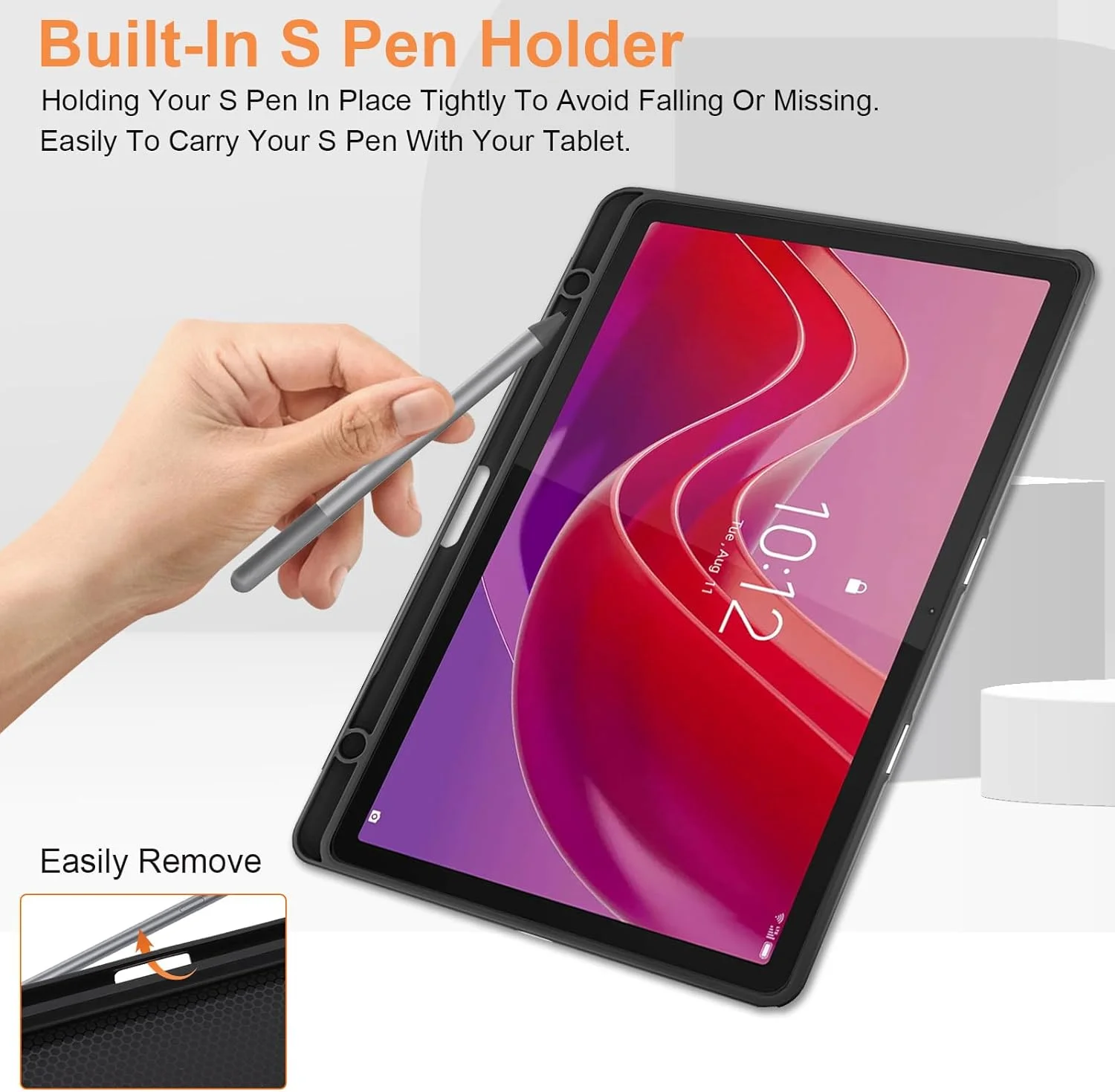 کاور هوشمند فوق العاده نازک Vakarey برای تبلت Lenovo M11، کاور Lenovo Tab M11 با جای قلم، طرح Galaxy Way کاور هوشمند فوق العاده نازک Vakarey برای تبلت Lenovo M11، کاور Lenovo Tab M11 با جای قلم، طرح Galaxy Way