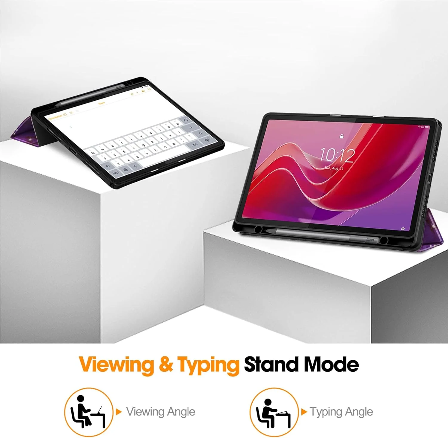 کاور هوشمند فوق العاده نازک Vakarey برای تبلت Lenovo M11، کاور Lenovo Tab M11 با جای قلم، طرح Galaxy Way کاور هوشمند فوق العاده نازک Vakarey برای تبلت Lenovo M11، کاور Lenovo Tab M11 با جای قلم، طرح Galaxy Way