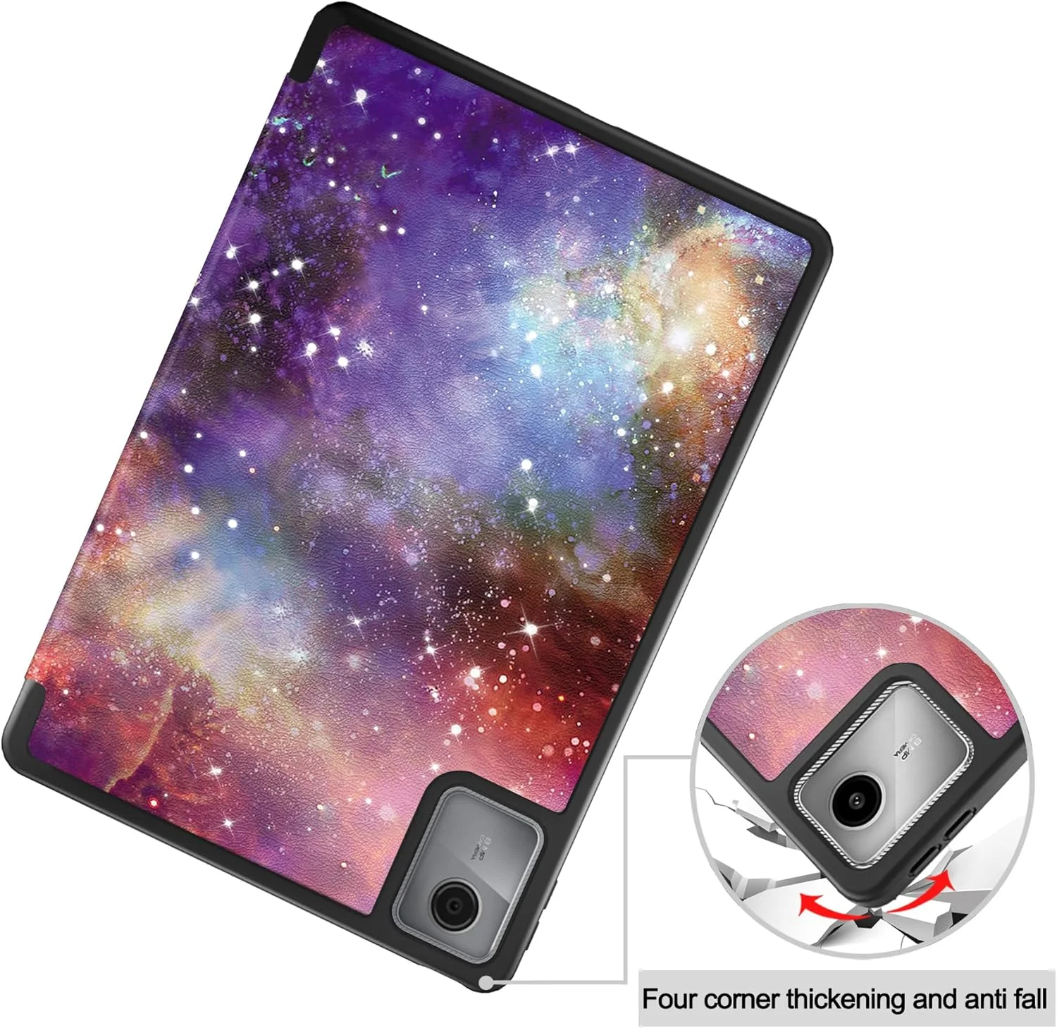 کاور هوشمند فوق العاده نازک Vakarey برای تبلت Lenovo M11، کاور Lenovo Tab M11 با جای قلم، طرح Galaxy Way کاور هوشمند فوق العاده نازک Vakarey برای تبلت Lenovo M11، کاور Lenovo Tab M11 با جای قلم، طرح Galaxy Way