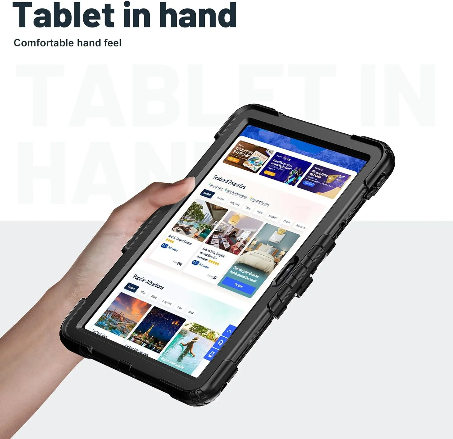 کاور مقاوم Gruattreay برای تبلت 11 اینچی Lenovo Idea Tab 2025، کاور محافظ سه لایه ضد ضربه با پایه و بند شانه (بنفش) کاور مقاوم Gruattreay برای تبلت 11 اینچی Lenovo Idea Tab 2025، کاور محافظ سه لایه ضد ضربه با پایه و بند شانه (بنفش)