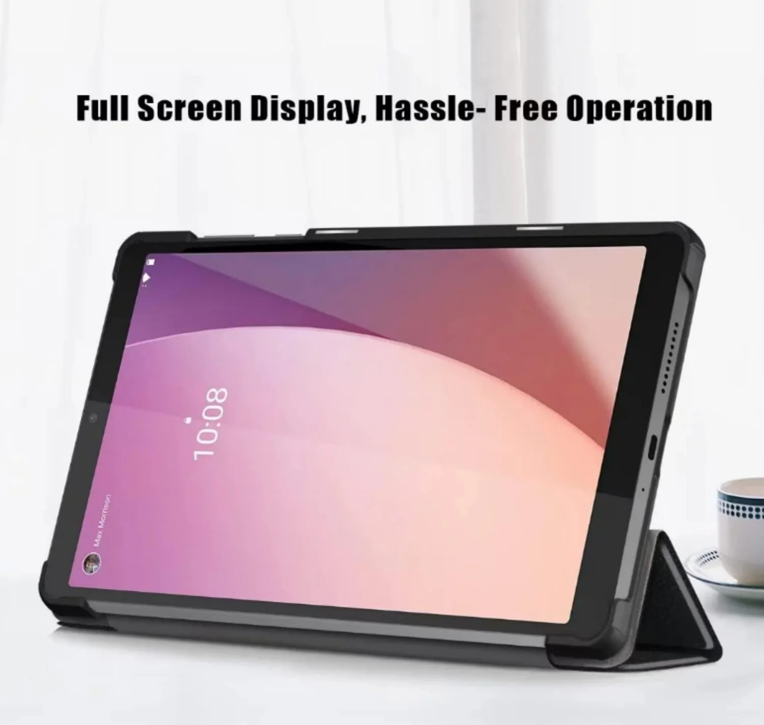 کیف تبلت SKEIDO مناسب برای لنوو تب M8 نسل 4 مدل TB-300FU سایز 8.0 اینچ، کاور تبلت چرمی PU سه تایی تاشو مناسب برای لنوو تب M8 نسل 4 سال 2022 کیف تبلت SKEIDO مناسب برای لنوو تب M8 نسل 4 مدل TB-300FU سایز 8.0 اینچ، کاور تبلت چرمی PU سه تایی تاشو مناسب برای لنوو تب M8 نسل 4 سال 2022