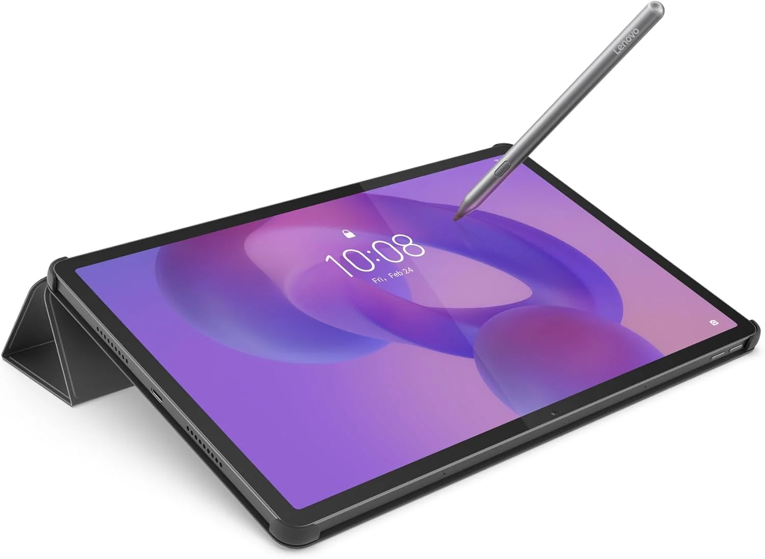 کیف محافظ تبلت لنوو Idea Tab Pro (محافظت در برابر ضربه، چرم پلی یورتان، گرفتن آسان، عملکرد خواب/بیدار، اتصال مغناطیسی برای قلم) - خاکستری کیف محافظ تبلت لنوو Idea Tab Pro (محافظت در برابر ضربه، چرم پلی یورتان، گرفتن آسان، عملکرد خواب/بیدار، اتصال مغناطیسی برای قلم) - خاکستری