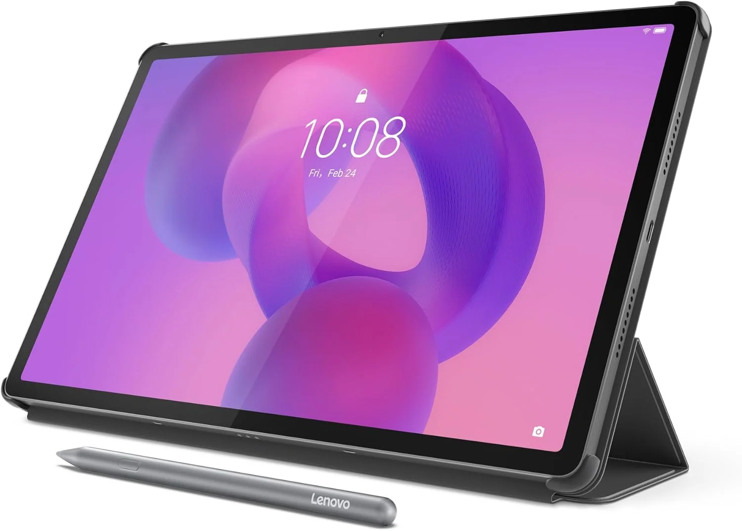 کیف محافظ تبلت لنوو Idea Tab Pro (محافظت در برابر ضربه، چرم پلی یورتان، گرفتن آسان، عملکرد خواب/بیدار، اتصال مغناطیسی برای قلم) - خاکستری کیف محافظ تبلت لنوو Idea Tab Pro (محافظت در برابر ضربه، چرم پلی یورتان، گرفتن آسان، عملکرد خواب/بیدار، اتصال مغناطیسی برای قلم) - خاکستری
