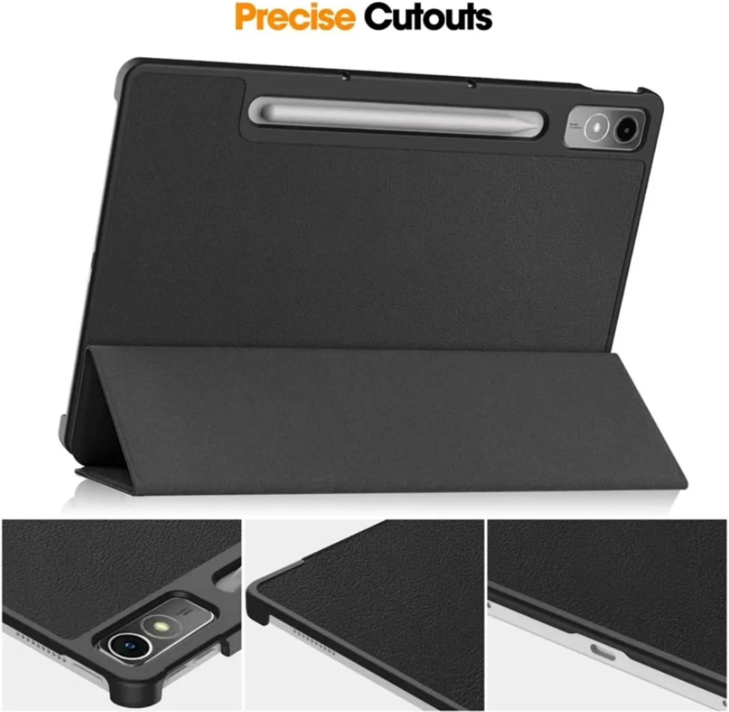 کیف تبلت SKEIDO برای Lenovo Tab P12 12.7 2023، کاور تبلت تاشو سه قسمتی مغناطیسی چرمی PU برای Xiaoxin Pad Pro 12.7 اینچ TB371FC کیف تبلت SKEIDO برای Lenovo Tab P12 12.7 2023، کاور تبلت تاشو سه قسمتی مغناطیسی چرمی PU برای Xiaoxin Pad Pro 12.7 اینچ TB371FC