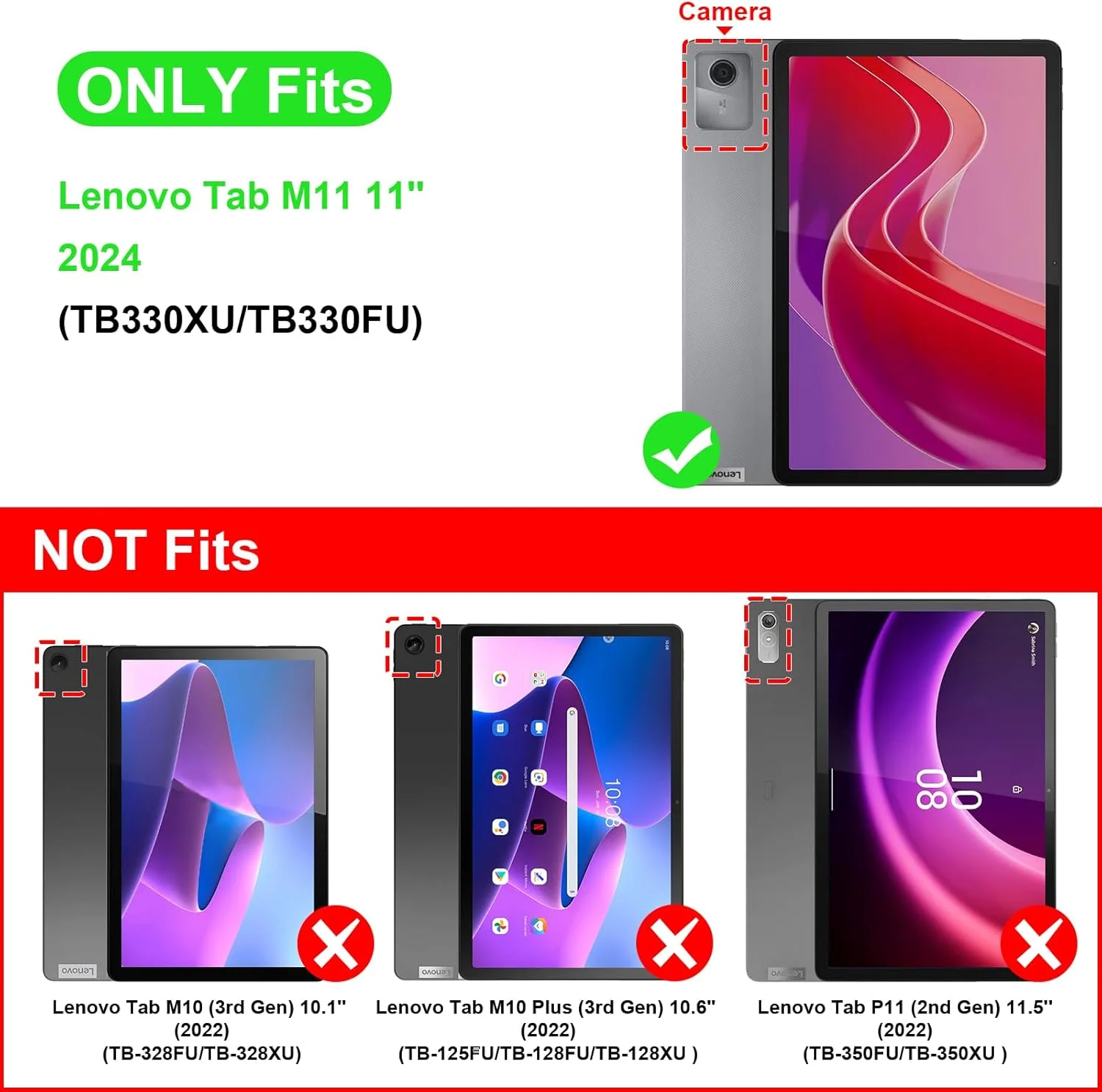 کیف محافظ هیبریدی Fintie با جای قلم برای تبلت لنوو تب M11 (TB330) 11 اینچ 2024، کیف محافظ ضد ضربه با پوشش سخت شفاف در پشت، مناسب برای لنوو تب P11 11 اینچ نیست، Sea Ombre کیف محافظ هیبریدی Fintie با جای قلم برای تبلت لنوو تب M11 (TB330) 11 اینچ 2024، کیف محافظ ضد ضربه با پوشش سخت شفاف در پشت، مناسب برای لنوو تب P11 11 اینچ نیست، Sea Ombre