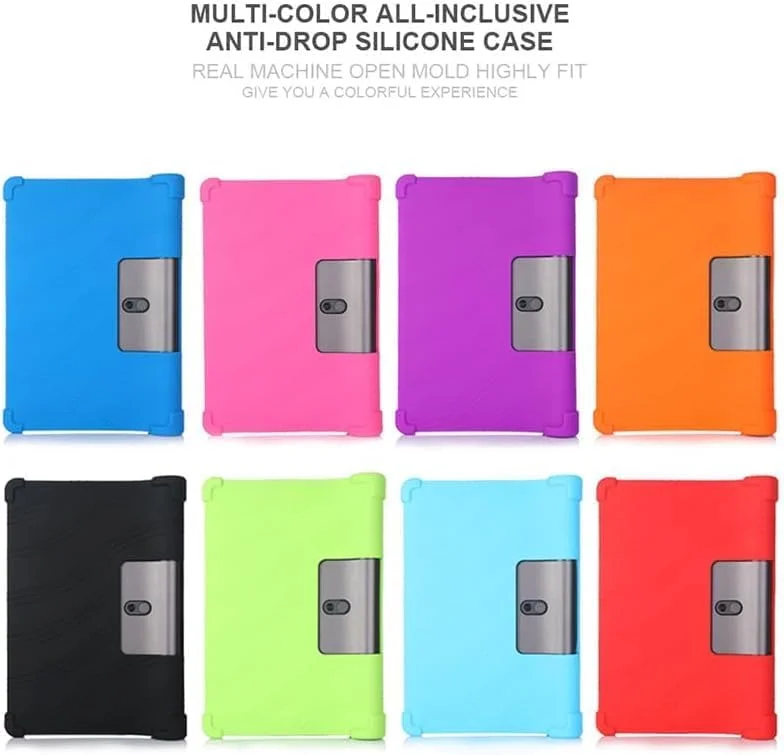 HUIDETAI Soft Case for Lenovo Yoga Tab 5 YT-X705F YT-X705X YT-X705I 2019,Silicone Flexible Shockproof Full Body Protective Cover for Lenovo Yoga Smart Tab 10.1 inch (black) HUIDETAI Soft Case for Lenovo Yoga Tab 5 YT-X705F YT-X705X YT-X705I 2019,Silicone Flexible Shockproof Full Body Protective Cover for Lenovo Yoga Smart Tab 10.1 inch (black)