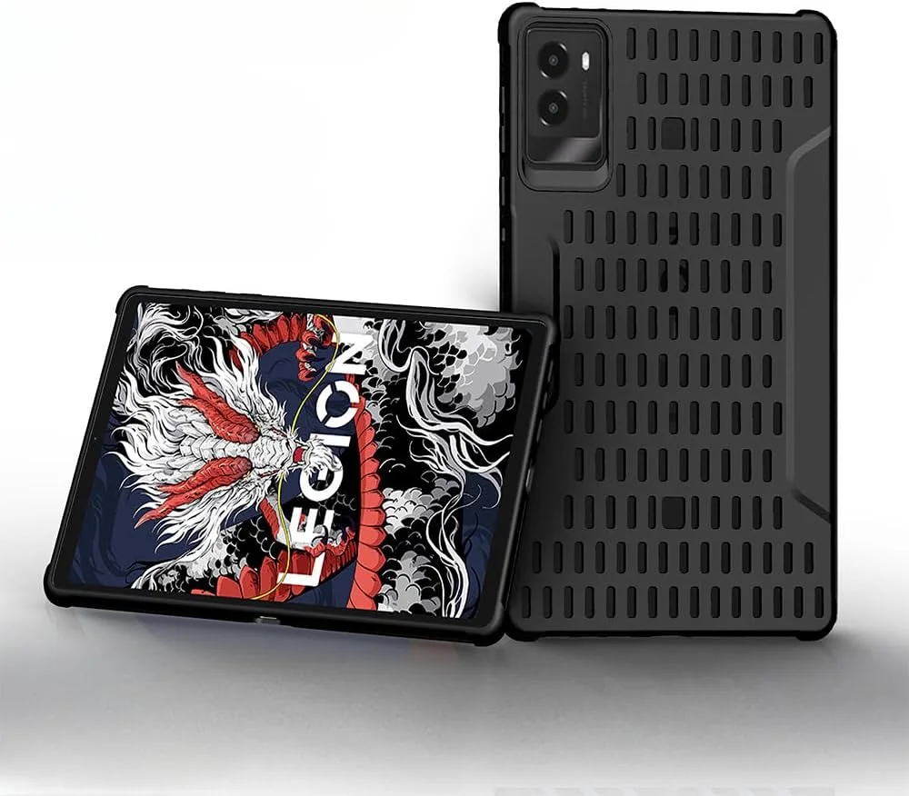 کاور Gruattreay برای تبلت Lenovo Legion Y700 نسل سوم 8.8 اینچی (2025)، کاور خنک کننده اسکلتی ضد ضربه مخصوص بازی، کاور محافظ بادوام و ضد اصطکاک مناسب کودکان