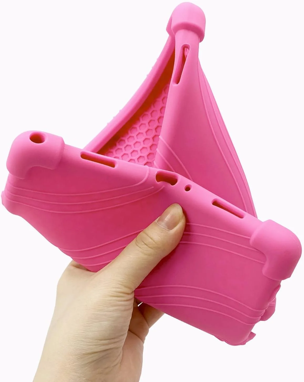 کاورهای MOOPW برای لنوو تب 6 - کاور سیلیکونی نرم، سبک وزن، ضد ضربه و دارای استند محافظ برای تبلت 10.3 اینچی لنوو تب 6 مدل A101LV سال 2021