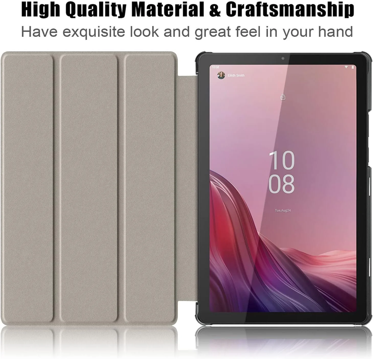 کاور تبلت OIATROE مناسب برای لنوو تب M9 TB-310FU، زوایای دید چندگانه، کاور هوشمند چرمی PU جدید با قابلیت بیدار شدن/خواب خودکار، کاور باریک تاشو برای لنوو تب M9 TB-310FU -2 کاور تبلت OIATROE مناسب برای لنوو تب M9 TB-310FU، زوایای دید چندگانه، کاور هوشمند چرمی PU جدید با قابلیت بیدار شدن/خواب خودکار، کاور باریک تاشو برای لنوو تب M9 TB-310FU -2