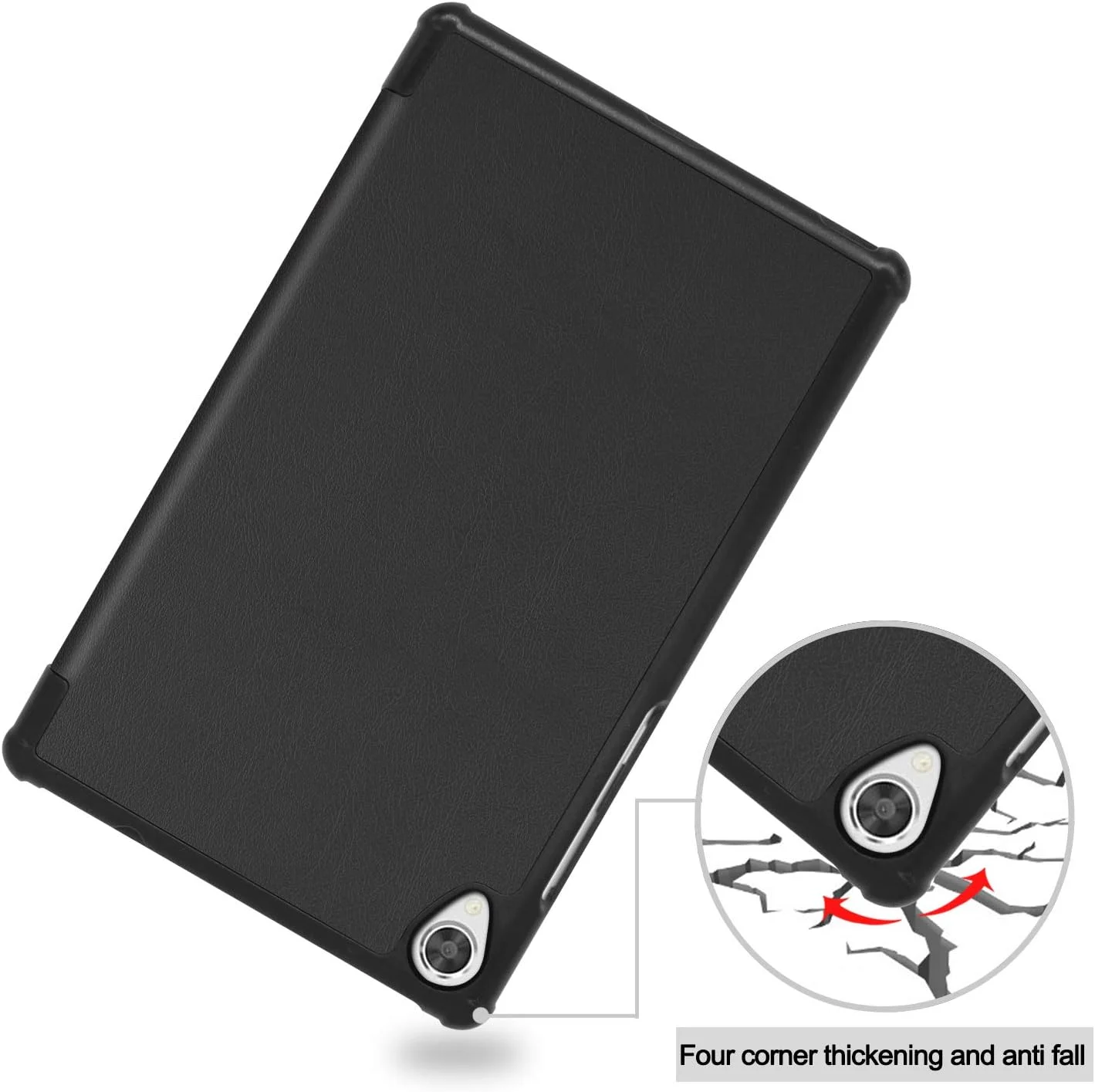 کیف تبلت SKEIDO مناسب برای تبلت لنوو TAB M8 FHD TB-8705F TB-8705N و Lenovo Tab M8 HD 8505F TB-8505X، کاور هوشمند چرمی PU - مشکی کیف تبلت SKEIDO مناسب برای تبلت لنوو TAB M8 FHD TB-8705F TB-8705N و Lenovo Tab M8 HD 8505F TB-8505X، کاور هوشمند چرمی PU - مشکی