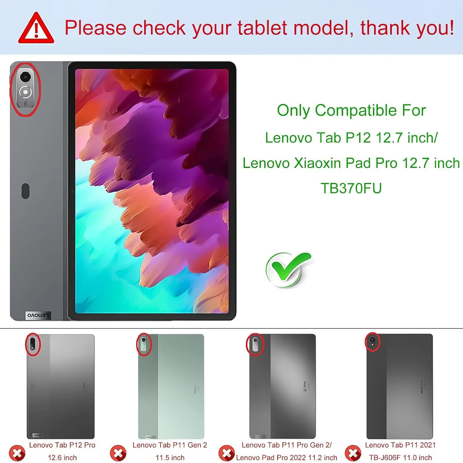 کاور هوشمند تبلت لنوو تب P12 / P12 Pro مدل (TB-370FU/TB-371FC) سایز 12.7 اینچ، پشتیبانی از عملکرد خواب/بیدار شدن خودکار، کاور پشتی محافظ TPU نرم و ضد ضربه، قاب تاشو (مشکی) کاور هوشمند تبلت لنوو تب P12 / P12 Pro مدل (TB-370FU/TB-371FC) سایز 12.7 اینچ، پشتیبانی از عملکرد خواب/بیدار شدن خودکار، کاور پشتی محافظ TPU نرم و ضد ضربه، قاب تاشو (مشکی)