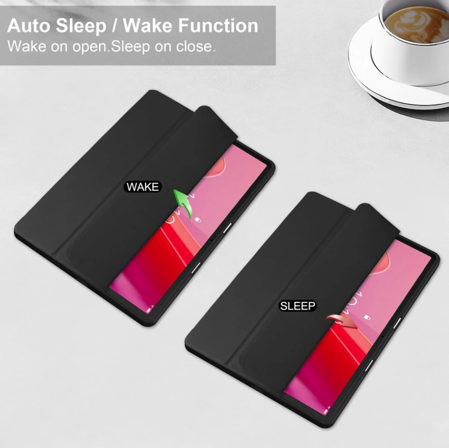 کیف تبلت SKEIDO برای تبلت Lenovo Tab M11 به همراه جای قلم، پایه تاشو، پوشش پشتی TPU اکریلیک برای XiaoxinPad Xiaoxin Pad 2024 Funda (مشکی) کیف تبلت SKEIDO برای تبلت Lenovo Tab M11 به همراه جای قلم، پایه تاشو، پوشش پشتی TPU اکریلیک برای XiaoxinPad Xiaoxin Pad 2024 Funda (مشکی)