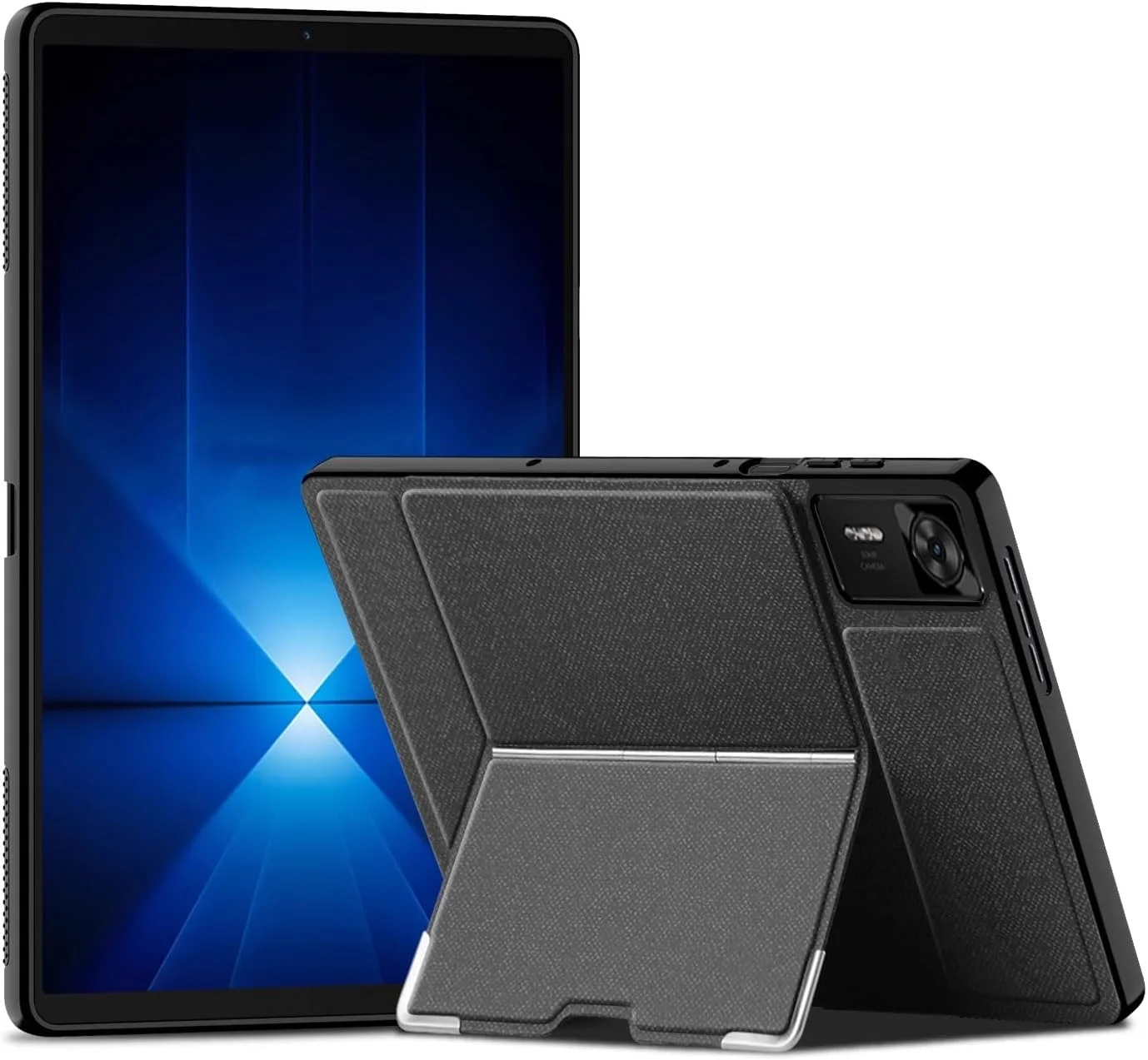 کیف چرمی Gruattreay سازگار با تبلت Lenovo Legion Y700 Gen 4 8.8 اینچ 2025 (TB322FC)، محافظ تبلت Legion Y700 نسل 4 با پایه تاشو