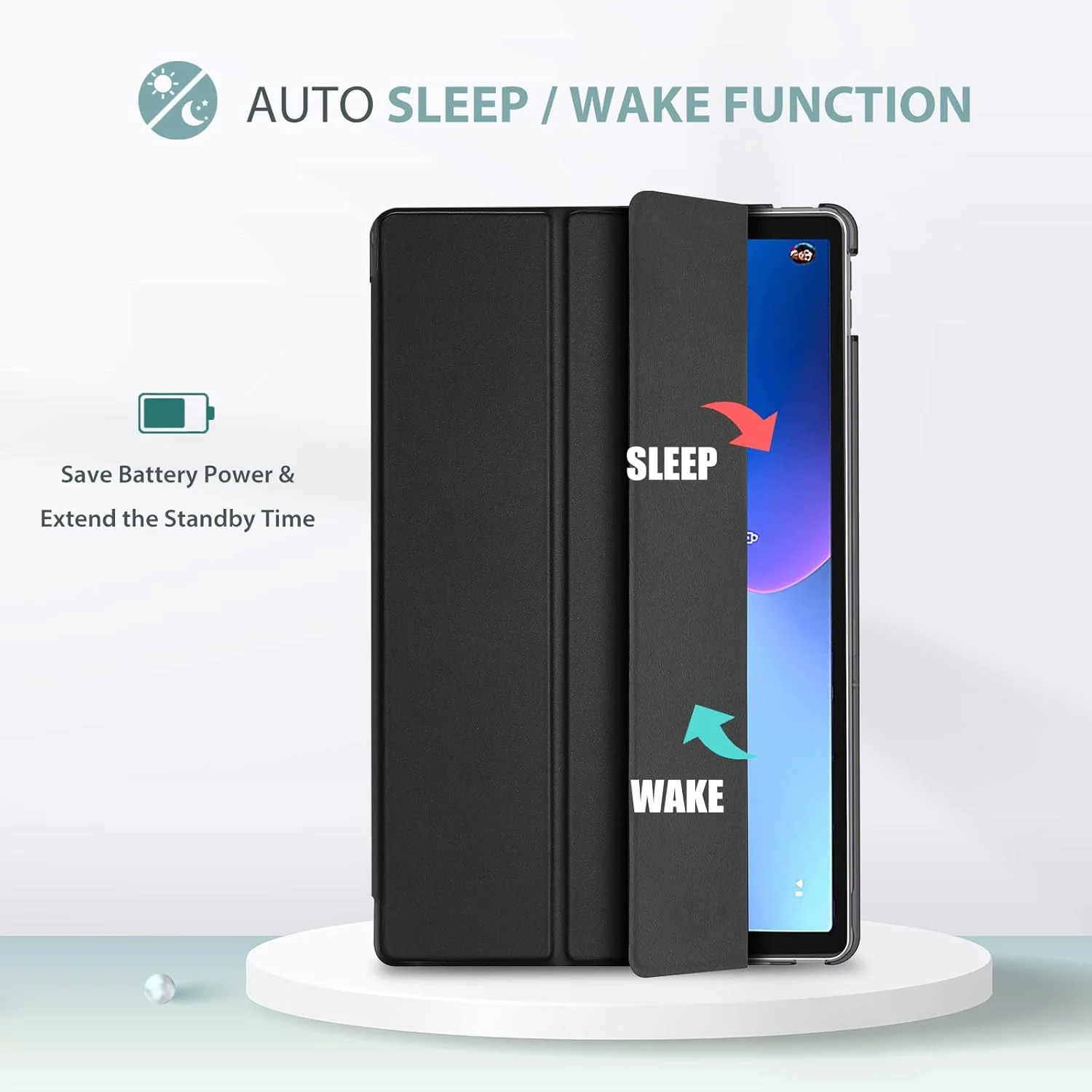 کیف محافظ پروکیس برای تبلت لنوو تب M10 پلاس نسل 3 با صفحه نمایش 10.6 اینچ (مدل TB125FU/TB128FU/TB128XU)، کاور محافظ باریک و هوشمند با پشت سخت برای تبلت لنوو تب M10 پلاس 10.6 اینچ نسخه 2022 - مشکی کیف محافظ پروکیس برای تبلت لنوو تب M10 پلاس نسل 3 با صفحه نمایش 10.6 اینچ (مدل TB125FU/TB128FU/TB128XU)، کاور محافظ باریک و هوشمند با پشت سخت برای تبلت لنوو تب M10 پلاس 10.6 اینچ نسخه 2022 - مشکی