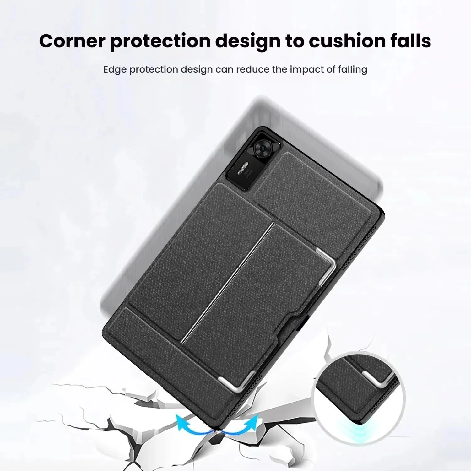 کیف چرمی Gruattreay سازگار با تبلت Lenovo Legion Y700 Gen 4 8.8 اینچ 2025 (TB322FC)، محافظ تبلت Legion Y700 نسل 4 با پایه تاشو کیف چرمی Gruattreay سازگار با تبلت Lenovo Legion Y700 Gen 4 8.8 اینچ 2025 (TB322FC)، محافظ تبلت Legion Y700 نسل 4 با پایه تاشو