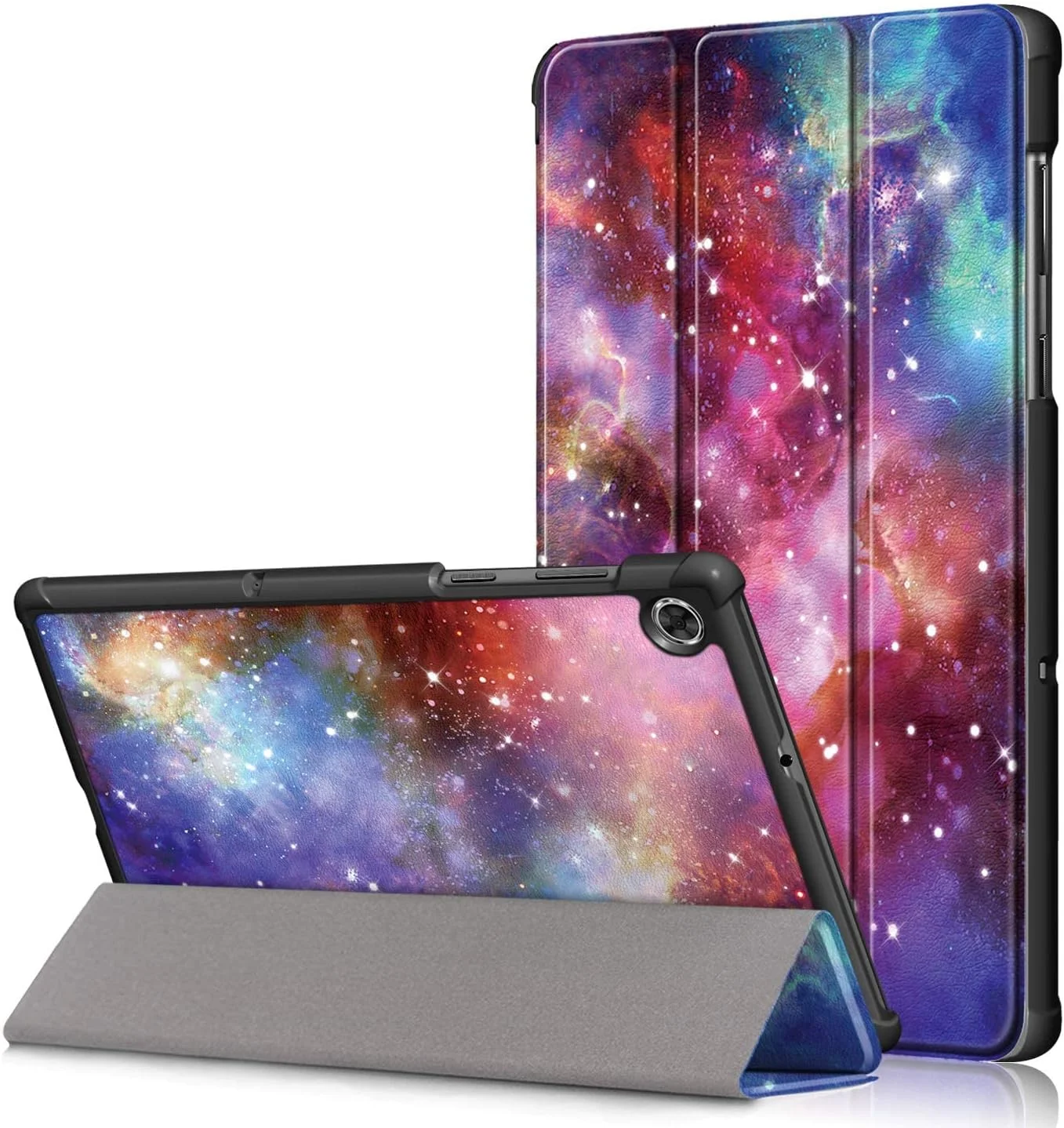 کیف تبلت چرمی SKEIDO با استند تاشو مغناطیسی سازگار با قاب Lenovo M10 FHD plus TB-X606F -YHX