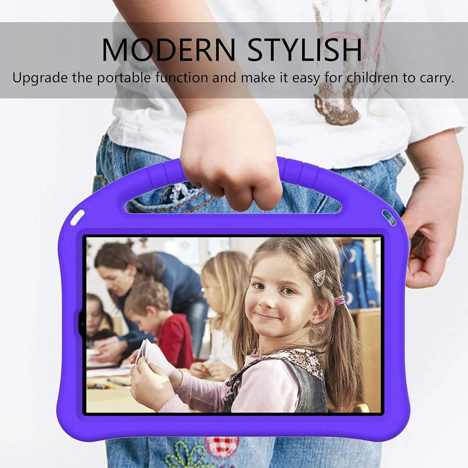 Lenovo Kids Tablet Case for Tab M10 HD 2nd Gen/Smart Tab (TB-X306F TB-X306X) - Lightweight Shockproof Handle Stand Cover for 10.1" 2020 Model, Purple Lenovo Kids Tablet Case for Tab M10 HD 2nd Gen/Smart Tab (TB-X306F TB-X306X) - Lightweight Shockproof Handle Stand Cover for 10.1" 2020 Model, Purple