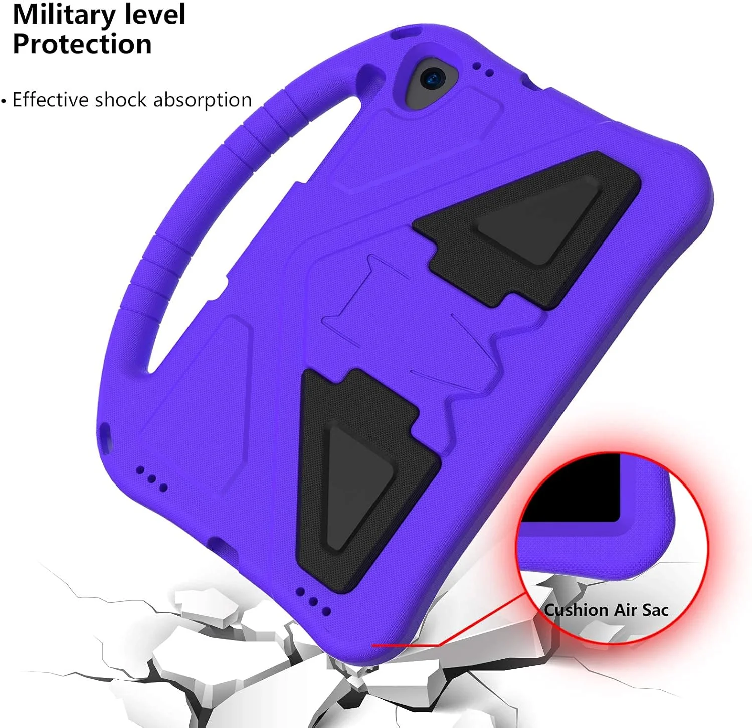Lenovo Kids Tablet Case for Tab M10 HD 2nd Gen/Smart Tab (TB-X306F TB-X306X) - Lightweight Shockproof Handle Stand Cover for 10.1" 2020 Model, Purple Lenovo Kids Tablet Case for Tab M10 HD 2nd Gen/Smart Tab (TB-X306F TB-X306X) - Lightweight Shockproof Handle Stand Cover for 10.1" 2020 Model, Purple