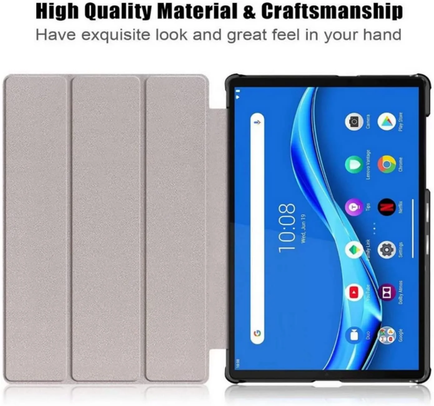 کیف مگنتی Skeido مناسب برای تبلت Lenovo Tab M10 HD نسل 2 TB-X306X، کاور PU استنددار 10 اینچی کیف مگنتی Skeido مناسب برای تبلت Lenovo Tab M10 HD نسل 2 TB-X306X، کاور PU استنددار 10 اینچی