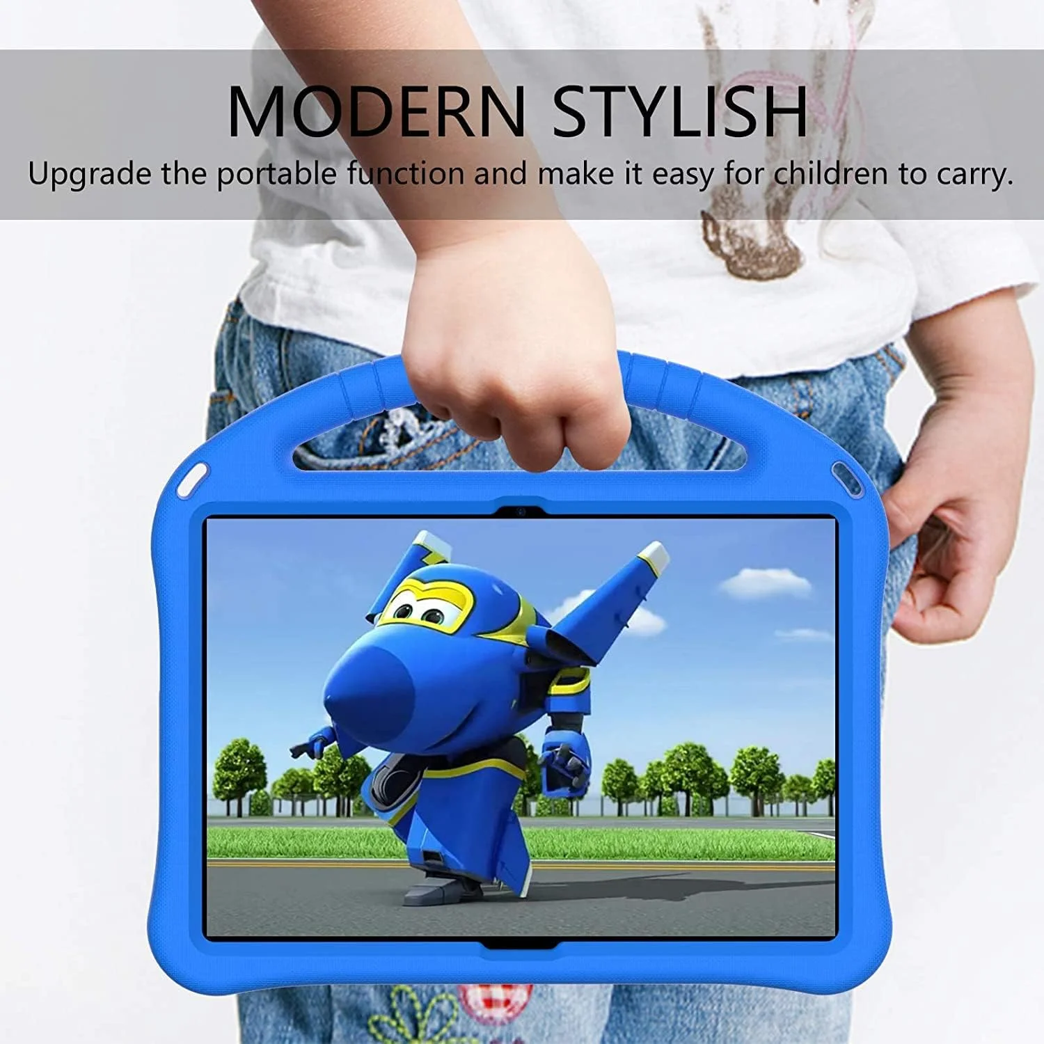 کیف تبلت کودکانه SYOSI برای لنوو تب M10 HD TB-X505F TB-X605F، کاور محافظ بادوام، سبک وزن، EVA ضد ضربه با دسته و پایه برای لنوو تب M10 10.1 اینچی، قاب محافظ ضد افتادن (آبی) کیف تبلت کودکانه SYOSI برای لنوو تب M10 HD TB-X505F TB-X605F، کاور محافظ بادوام، سبک وزن، EVA ضد ضربه با دسته و پایه برای لنوو تب M10 10.1 اینچی، قاب محافظ ضد افتادن (آبی)
