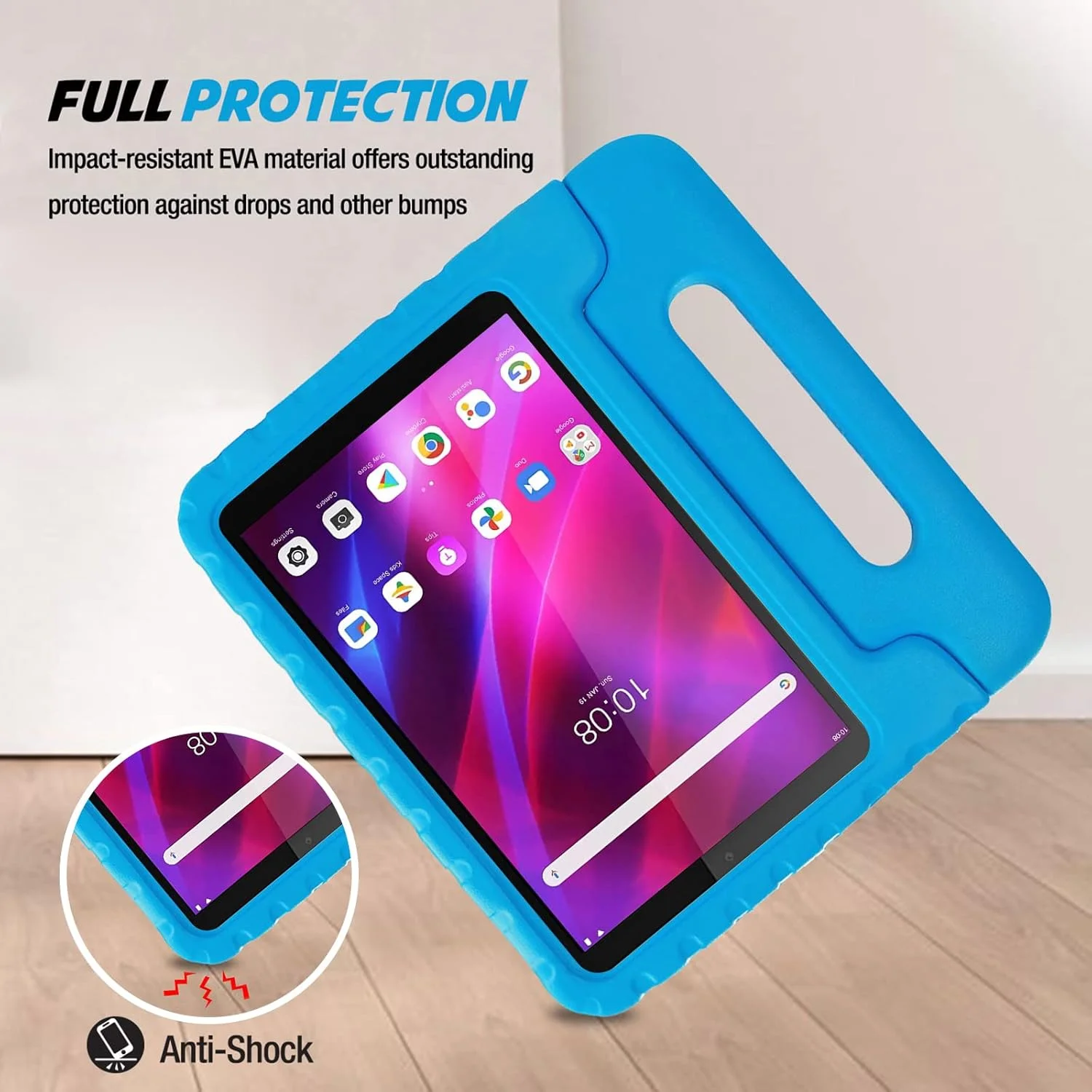 کیف محافظ کودکانه پروکیس برای تبلت لنوو تب M8 نسل 4 سال 2023/نسل 3 سال 2022/HD LTE 2021/تب M8 HD//اسمارت تب M8/تب M8 FHD 2019، کیف سبک و مقاوم در برابر ضربه مناسب کودکان برای تبلت 8 اینچی لنوو تب M8 - آبی کیف محافظ کودکانه پروکیس برای تبلت لنوو تب M8 نسل 4 سال 2023/نسل 3 سال 2022/HD LTE 2021/تب M8 HD//اسمارت تب M8/تب M8 FHD 2019، کیف سبک و مقاوم در برابر ضربه مناسب کودکان برای تبلت 8 اینچی لنوو تب M8 - آبی