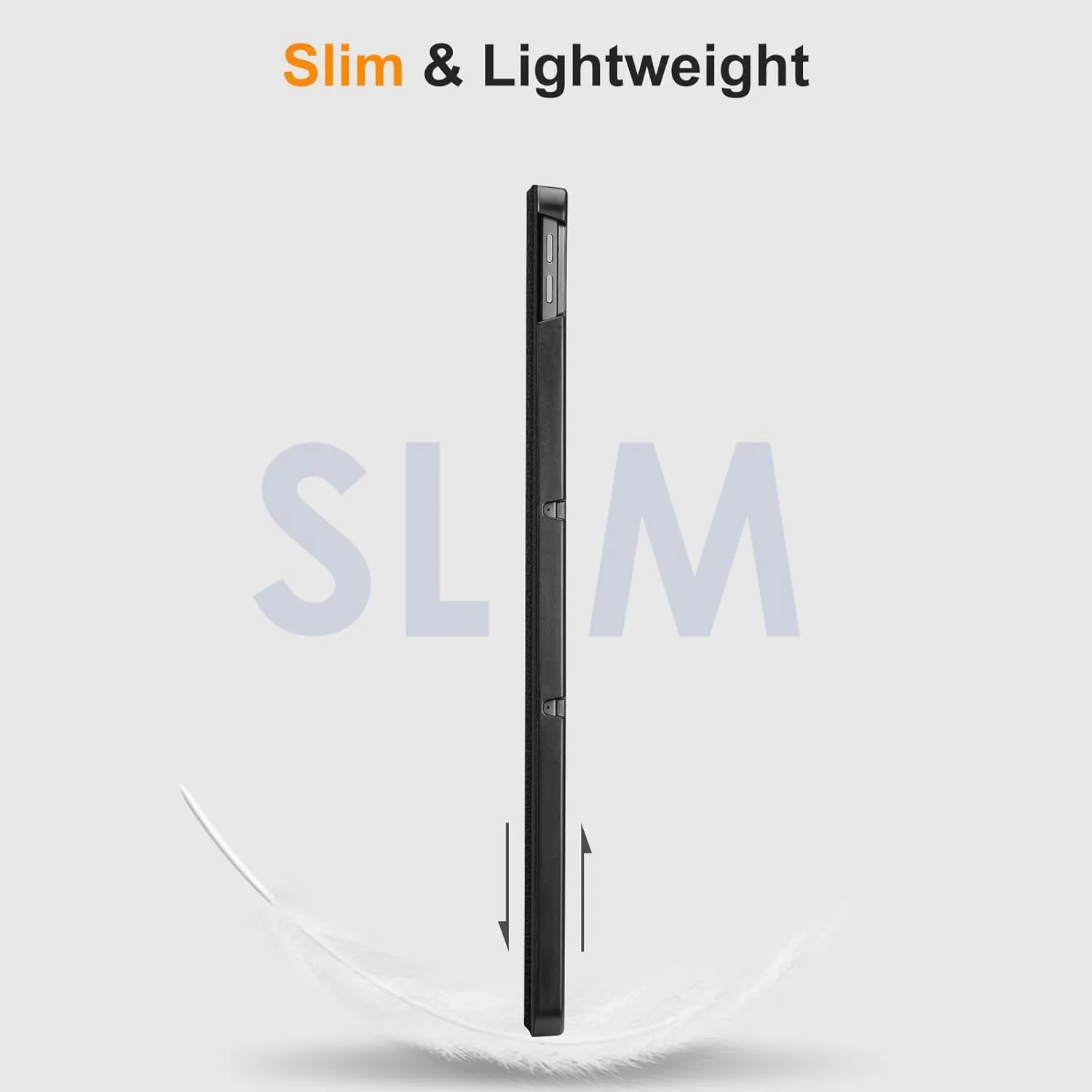 T Tersely Smart Case for Lenovo Tab P12 12.7'' 2023 (TB-370FU), Slim Stand Hard Back Protective Smart Cover Cases Support Auto Wake/Sleep - Black T Tersely Smart Case for Lenovo Tab P12 12.7'' 2023 (TB-370FU), Slim Stand Hard Back Protective Smart Cover Cases Support Auto Wake/Sleep - Black