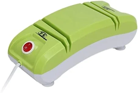 چاقو تیز کن آدیناس، چاقو تیز کن برقی، دستگاه تیز کننده سریع و حرفه ای اتوماتیک برای آشپزخانه منزل، ابزار 220 ولت برای انواع چاقو (رنگ: مطابق تصویر 3)