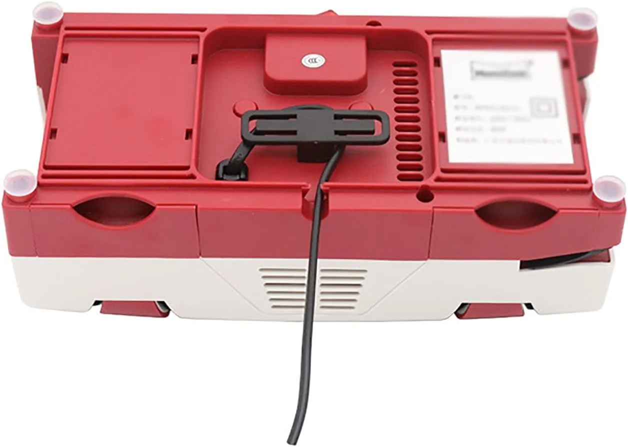 Adjustable Knife Sharpener Kitchen Knife Machine Electric Knife Sharpener Straight Knife Fully Automatic Household Knife Sharpener Convenient and Practical (Color : Red, Size : 24.5x9.5x12cm)