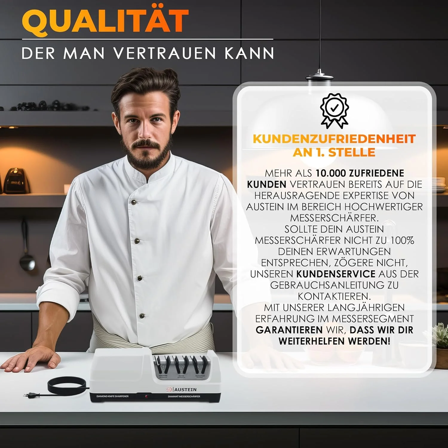 چاقو تیزکن برقی الماسه AUSTEIN مدل TG2202 - چاقو تیزکن 3 فاز با زاویه 20 درجه و جمع کننده مغناطیسی تراشه چاقو تیزکن برقی الماسه AUSTEIN مدل TG2202 - چاقو تیزکن 3 فاز با زاویه 20 درجه و جمع کننده مغناطیسی تراشه