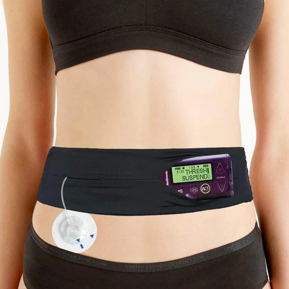 کمربند دیابت دیابلت مخصوص کودکان برای پمپ انسولین، کیف کمر قابل تنظیم، نگهدارنده پزشکی بدون لرزش برای لوله CGM و اپیپن، لوازم جانبی پسران و دختران، مشکی کمربند دیابت دیابلت مخصوص کودکان برای پمپ انسولین، کیف کمر قابل تنظیم، نگهدارنده پزشکی بدون لرزش برای لوله CGM و اپیپن، لوازم جانبی پسران و دختران، مشکی