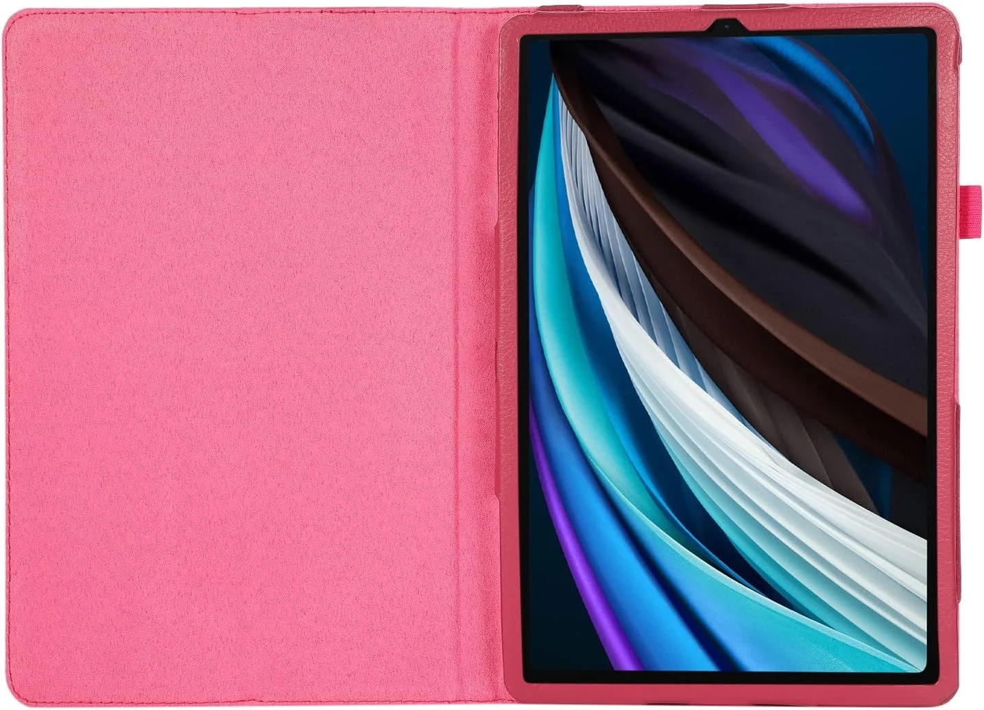 Tablet PC Case Texture Leather Tablet Case Compatible with Samsung Galaxy Tab S2 9.7 SM-T815/T820 Slim Folding Stand Folio Protector Shockproof Back Cover with Holder Protection(Rose red) Tablet PC Case Texture Leather Tablet Case Compatible with Samsung Galaxy Tab S2 9.7 SM-T815/T820 Slim Folding Stand Folio Protector Shockproof Back Cover with Holder Protection(Rose red)