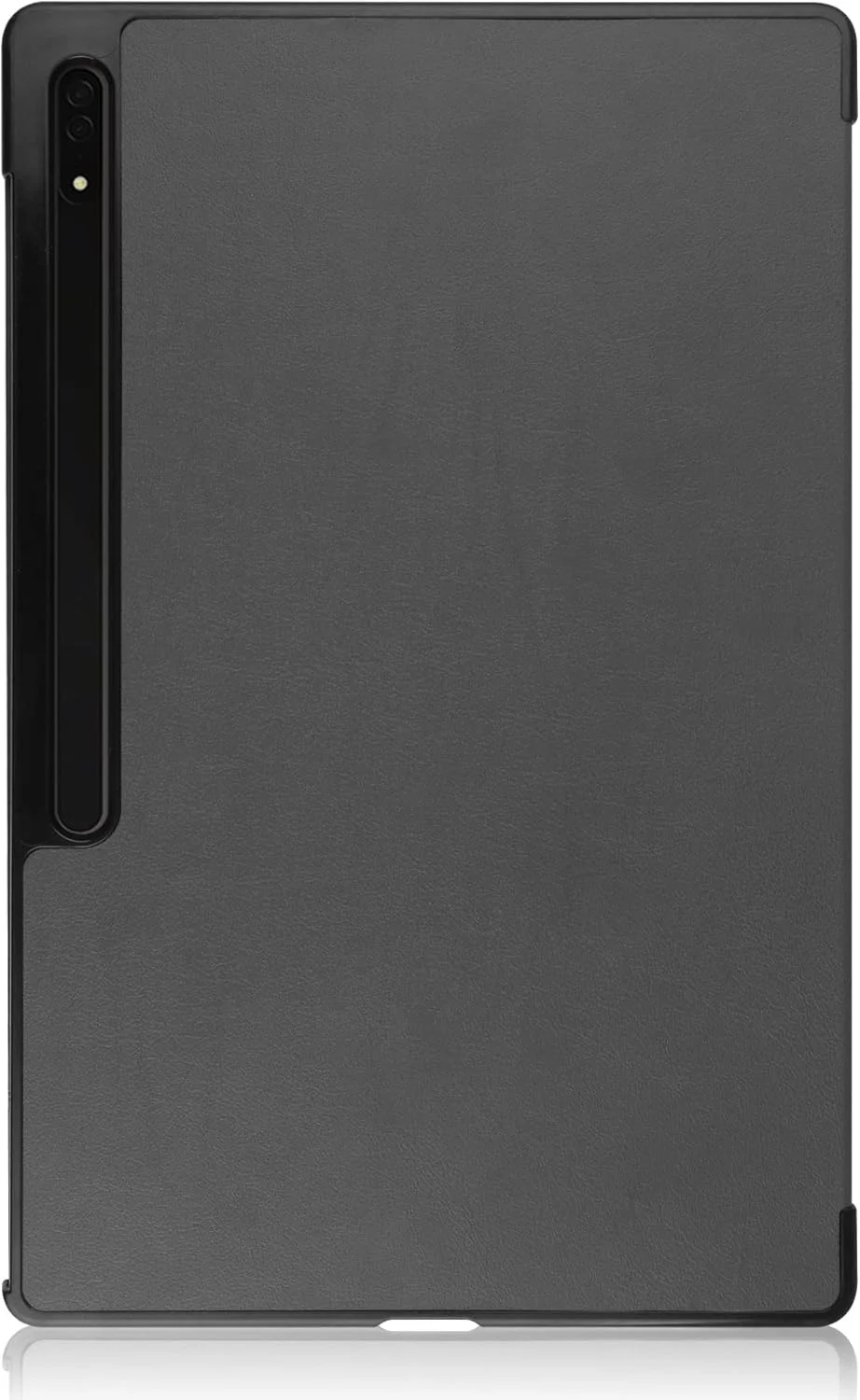 کیف تبلت مناسب برای تبلت سامسونگ گلکسی تب S8 Ultra 14.6 اینچ (SM-X900/X906)، کیف هوشمند سه تایی تبلت، جلد باریک چند زاویه ای کیف تبلت مناسب برای تبلت سامسونگ گلکسی تب S8 Ultra 14.6 اینچ (SM-X900/X906)، کیف هوشمند سه تایی تبلت، جلد باریک چند زاویه ای