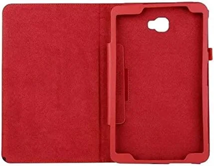 کیف تبلت چرمی با طرح بافت دار محافظ تبلت سازگار با Samsung Galaxy Tab A 10.1 2016 (SM-T580)، محافظ باریک تاشو، جلد محافظ ضد ضربه با نگهدارنده لوازم جانبی تبلت (صورتی) کیف تبلت چرمی با طرح بافت دار محافظ تبلت سازگار با Samsung Galaxy Tab A 10.1 2016 (SM-T580)، محافظ باریک تاشو، جلد محافظ ضد ضربه با نگهدارنده لوازم جانبی تبلت (صورتی)