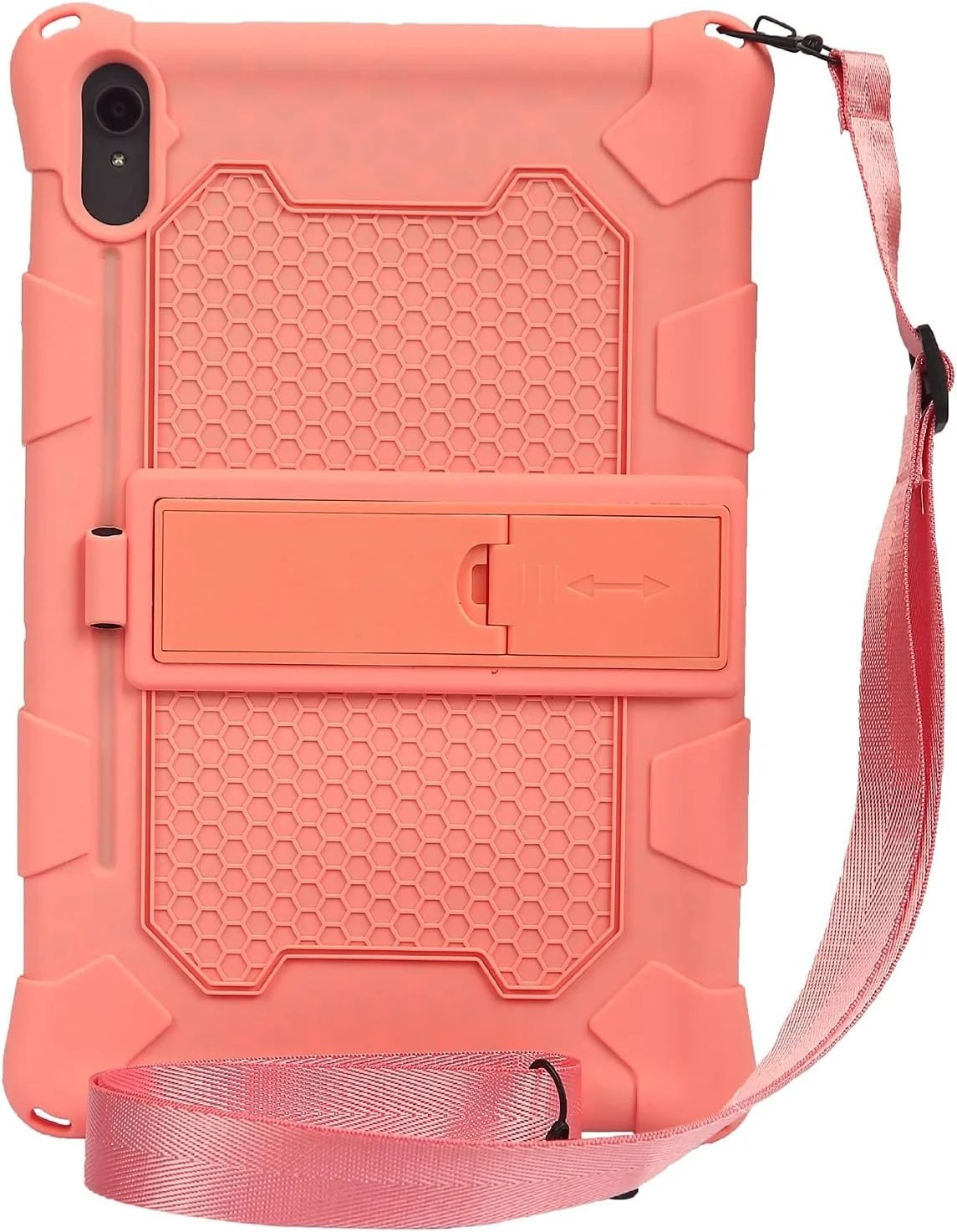 کیف محافظ تبلت بیگ سی گرین سازگار با سامسونگ گلکسی تب S7+ T970، کاور محافظ سیلیکونی نرم و سبک ضد ضربه با پایه و بند شانه ای لوازم جانبی تبلت (صورتی) کیف محافظ تبلت بیگ سی گرین سازگار با سامسونگ گلکسی تب S7+ T970، کاور محافظ سیلیکونی نرم و سبک ضد ضربه با پایه و بند شانه ای لوازم جانبی تبلت (صورتی)