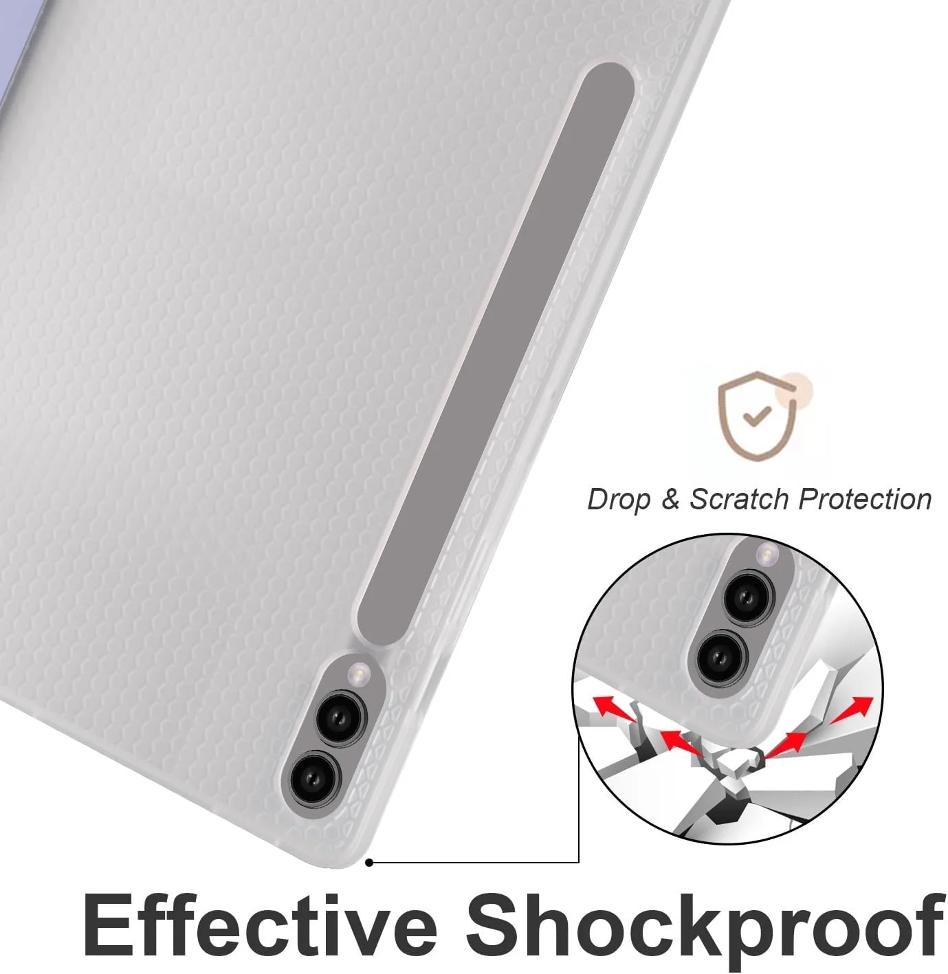 Clear Tablet Case Compatible with Samsung Galaxy Tab S6 Lite 10.4" 2022/2020 (SM-P610/P613/P615/P619),TPU Slim Cover Auto Wake/Sleep Smart Lightweight Shockproof Cover w/Pencil Holder.Purple Clear Tablet Case Compatible with Samsung Galaxy Tab S6 Lite 10.4" 2022/2020 (SM-P610/P613/P615/P619),TPU Slim Cover Auto Wake/Sleep Smart Lightweight Shockproof Cover w/Pencil Holder.Purple