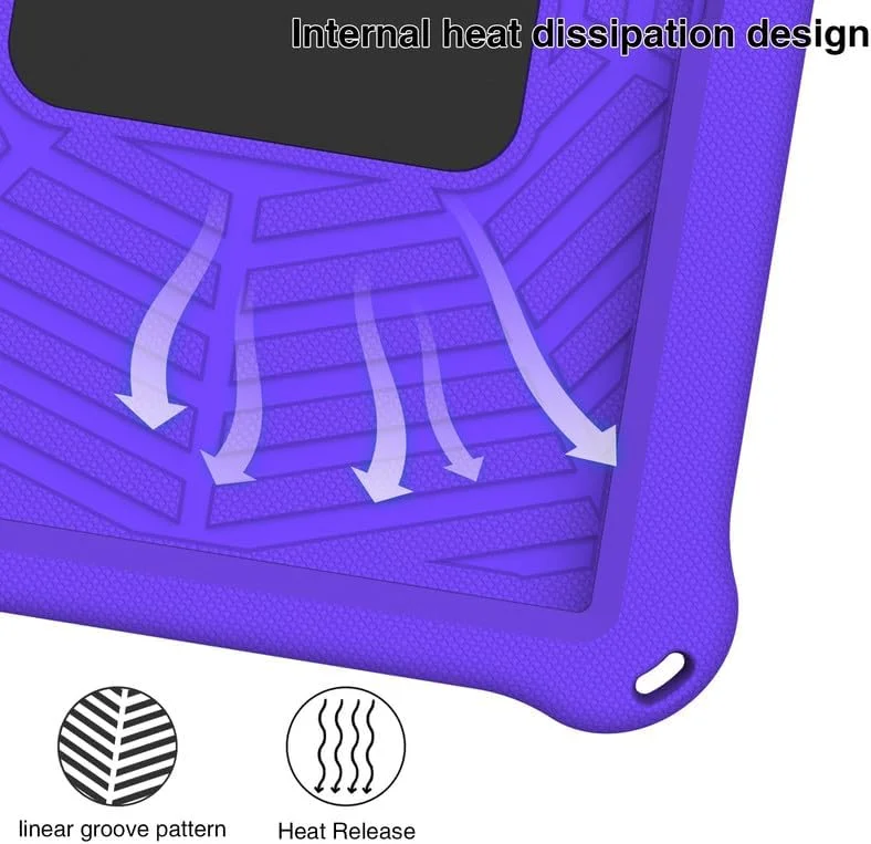 Nikaque For Galaxy Tab S5e Kids Case 10.5-Inch 2019, Spider Web Pattern EVA Foam, with Ring Handle Stand & Shoulder Strap Tablet Case For Samsung Galaxy Tab S5e SM-T720/T725, Purple Nikaque For Galaxy Tab S5e Kids Case 10.5-Inch 2019, Spider Web Pattern EVA Foam, with Ring Handle Stand & Shoulder Strap Tablet Case For Samsung Galaxy Tab S5e SM-T720/T725, Purple