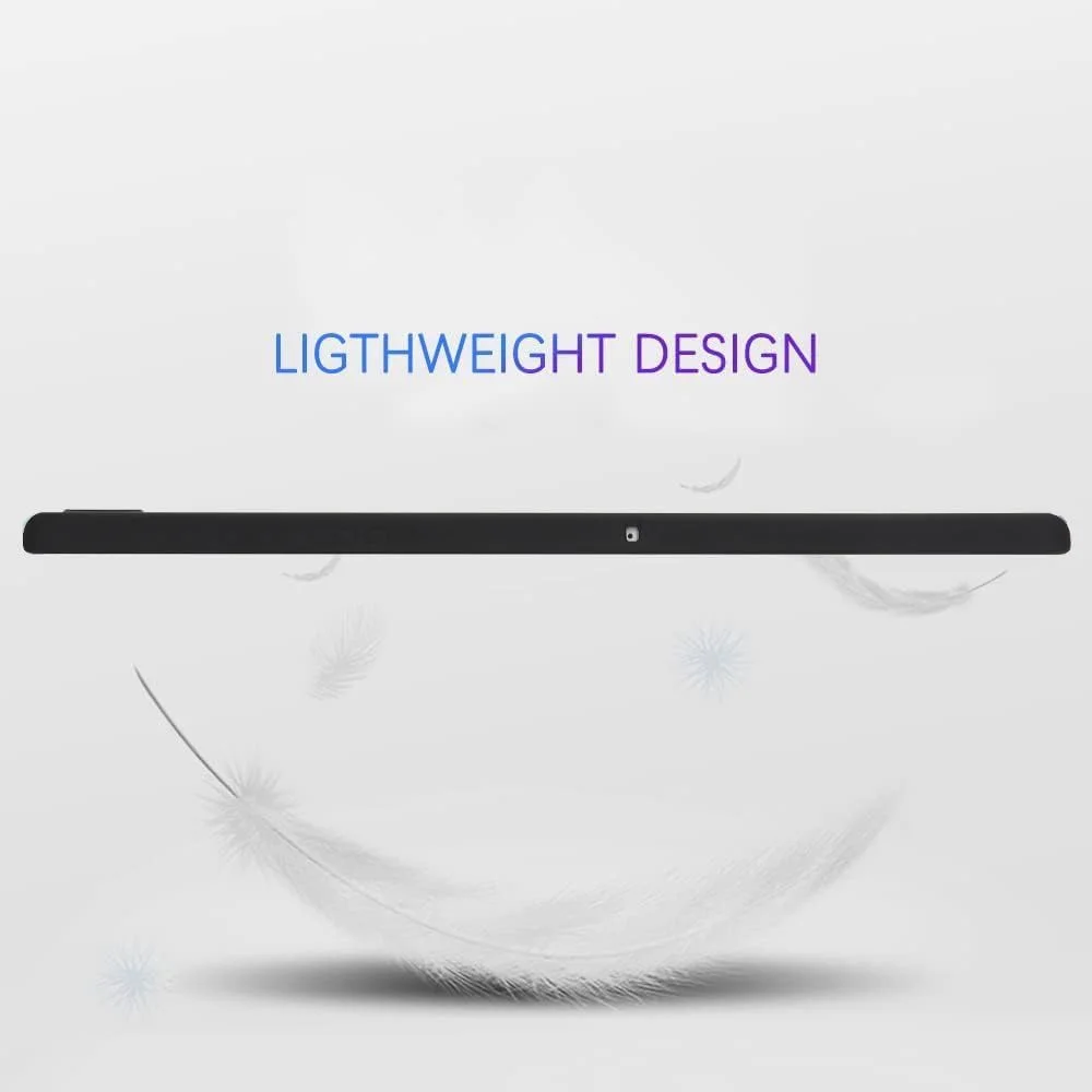 محافظ تبلت، کیف تبلت سازگار با Samsung Galaxy Tab A7 Lite 8.7"T220/T225 2021، قاب محافظ TPU نرم و باریک ضد ضربه، لوازم جانبی تبلت با پوشش هوشمند سبک و باریک (رنگ: مشکی) محافظ تبلت، کیف تبلت سازگار با Samsung Galaxy Tab A7 Lite 8.7"T220/T225 2021، قاب محافظ TPU نرم و باریک ضد ضربه، لوازم جانبی تبلت با پوشش هوشمند سبک و باریک (رنگ: مشکی)