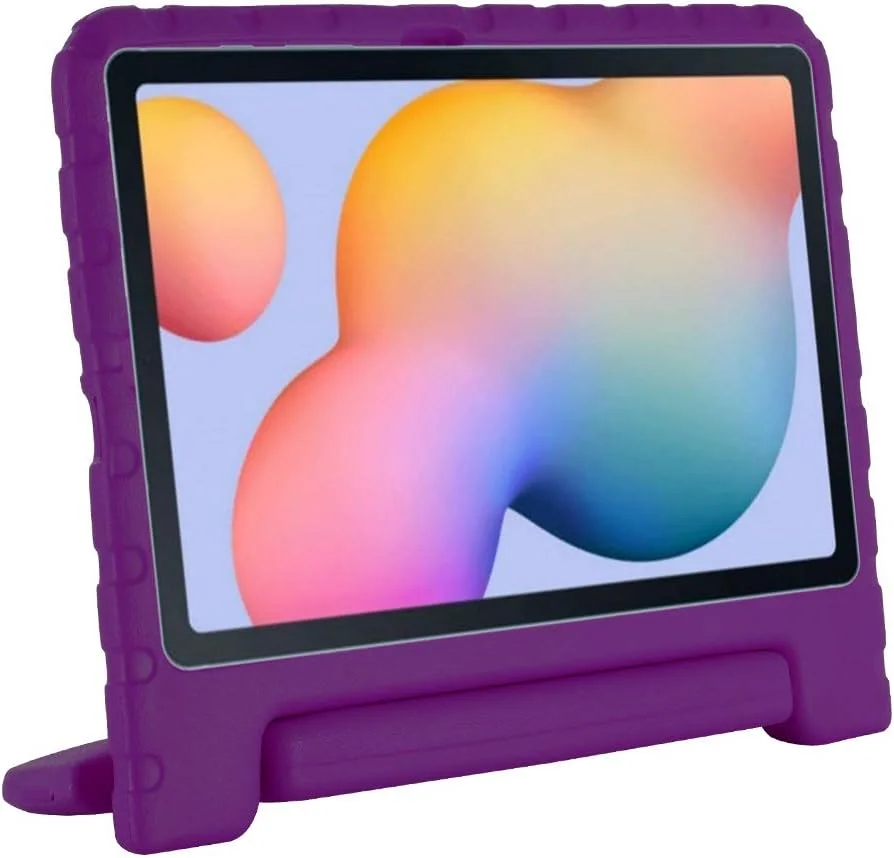 کیف محافظ تبلت سامسونگ گلکسی تب S6 Lite 10.4 اینچ 2024/2022/2020 (مدل SM-P620/P610/P615)، کیف سبک وزن ضد ضربه با دسته و پایه تبلت سامسونگ گلکسی S6 Lite (بنفش) کیف محافظ تبلت سامسونگ گلکسی تب S6 Lite 10.4 اینچ 2024/2022/2020 (مدل SM-P620/P610/P615)، کیف سبک وزن ضد ضربه با دسته و پایه تبلت سامسونگ گلکسی S6 Lite (بنفش)