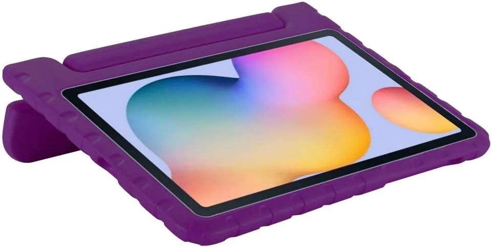 کیف محافظ تبلت سامسونگ گلکسی تب S6 Lite 10.4 اینچ 2024/2022/2020 (مدل SM-P620/P610/P615)، کیف سبک وزن ضد ضربه با دسته و پایه تبلت سامسونگ گلکسی S6 Lite (بنفش) کیف محافظ تبلت سامسونگ گلکسی تب S6 Lite 10.4 اینچ 2024/2022/2020 (مدل SM-P620/P610/P615)، کیف سبک وزن ضد ضربه با دسته و پایه تبلت سامسونگ گلکسی S6 Lite (بنفش)