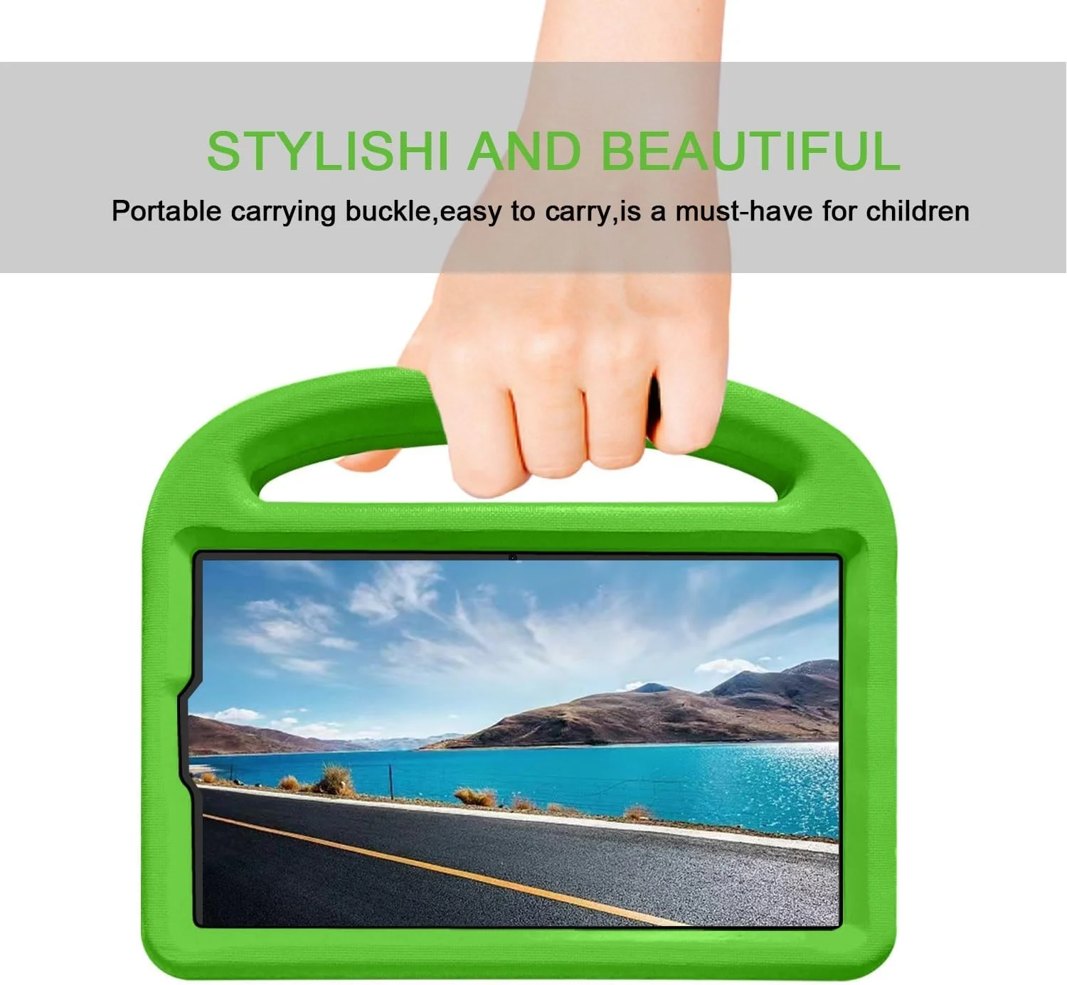 کیف تبلت مسافرتی سازگار با کودکان، سازگار با تبلت سامسونگ گلکسی تب A7 لایت 8.7 اینچ 2021 (T220/T225 (2021)) - کیف محافظ EVA بادوام، سبک و ضد ضربه کیف تبلت مسافرتی سازگار با کودکان، سازگار با تبلت سامسونگ گلکسی تب A7 لایت 8.7 اینچ 2021 (T220/T225 (2021)) - کیف محافظ EVA بادوام، سبک و ضد ضربه