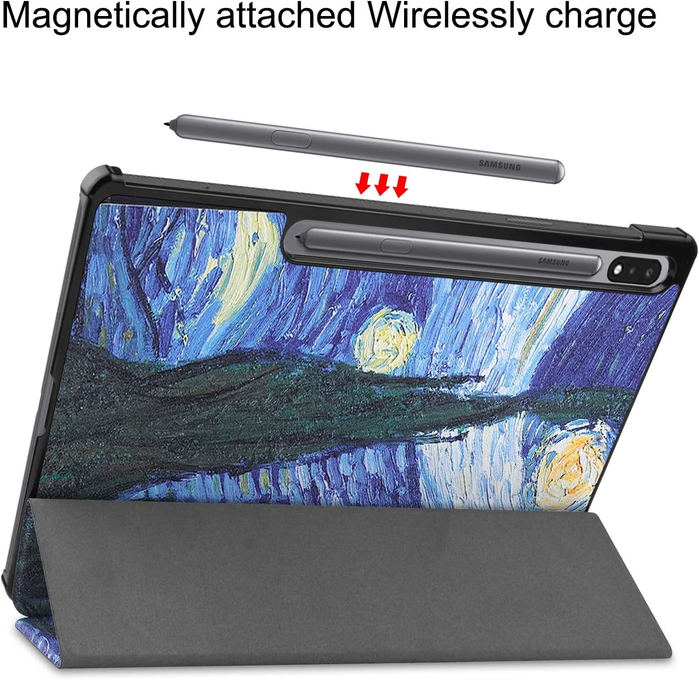 کیف تبلت RanTuo برای Samsung Galaxy Tab S8 Plus، جنس چرم PU، سبک و نازک، ضد آب، ضد گرد و غبار، محافظ ضد افتادن برای Samsung Galaxy Tab S8 Plus (آسمان پرستاره) کیف تبلت RanTuo برای Samsung Galaxy Tab S8 Plus، جنس چرم PU، سبک و نازک، ضد آب، ضد گرد و غبار، محافظ ضد افتادن برای Samsung Galaxy Tab S8 Plus (آسمان پرستاره)