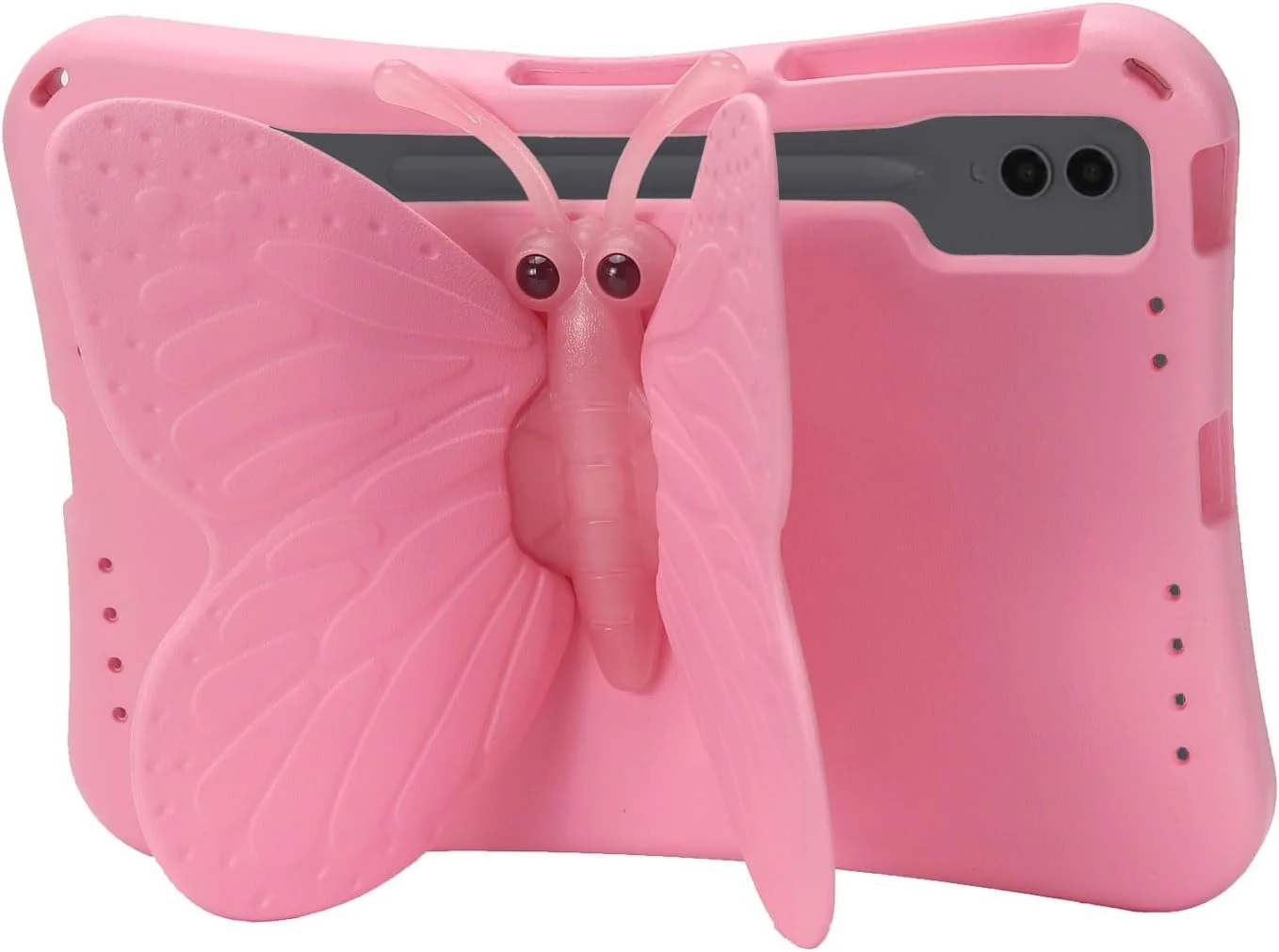 کیف تبلت کودکانه nincyee برای Samsung Galaxy Tab S9+ 12.4 اینچ 2023، روکش مقاوم در برابر ضربه EVA با نگهدارنده مداد، پایه تاشو، کیف کارتونی پروانه ای چرخان برای سرگرمی کودکان کیف تبلت کودکانه nincyee برای Samsung Galaxy Tab S9+ 12.4 اینچ 2023، روکش مقاوم در برابر ضربه EVA با نگهدارنده مداد، پایه تاشو، کیف کارتونی پروانه ای چرخان برای سرگرمی کودکان