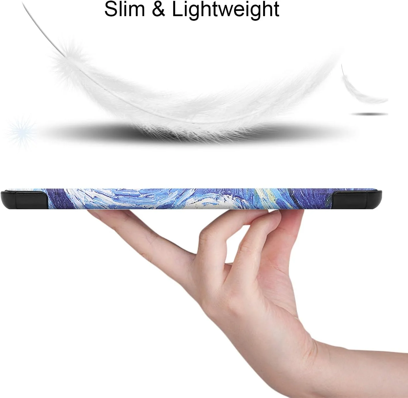 کیف تبلت RanTuo برای Samsung Galaxy Tab S8 Plus، چرم PU، سبک و نازک، ضد آب، ضد گرد و غبار، محافظ ضد افتادن برای Samsung Galaxy Tab S8 Plus. (آسمان پر ستاره) کیف تبلت RanTuo برای Samsung Galaxy Tab S8 Plus، چرم PU، سبک و نازک، ضد آب، ضد گرد و غبار، محافظ ضد افتادن برای Samsung Galaxy Tab S8 Plus. (آسمان پر ستاره)