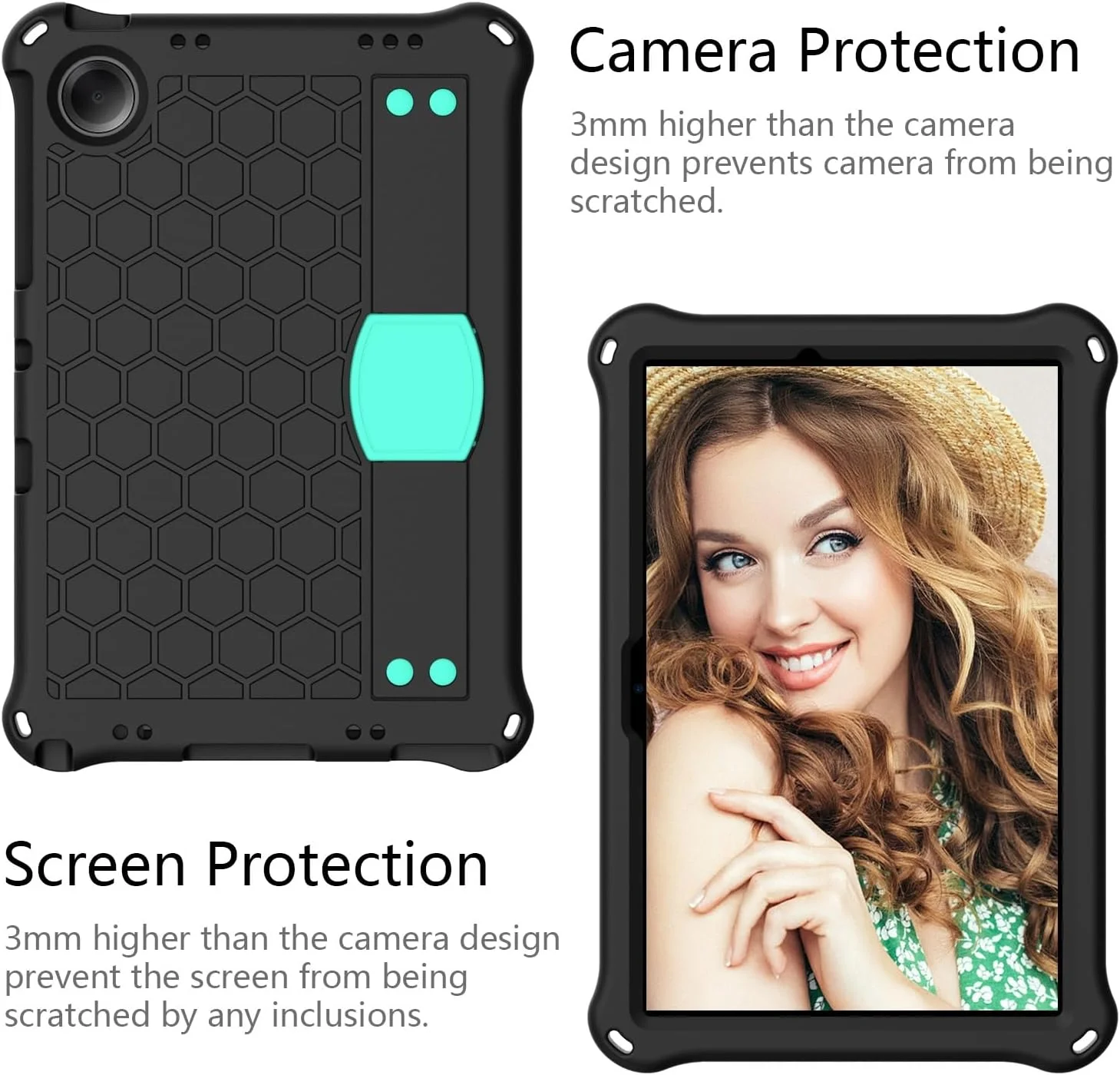 کیف تبلت مسافرتی سازگار با تبلت سامسونگ گلکسی تب A9 پلاس SM-X210/SM-216/SM-X218 11 اینچی، مناسب کودکان، سبک وزن، کیف محافظ ضد ضربه EVA کیف تبلت مسافرتی سازگار با تبلت سامسونگ گلکسی تب A9 پلاس SM-X210/SM-216/SM-X218 11 اینچی، مناسب کودکان، سبک وزن، کیف محافظ ضد ضربه EVA