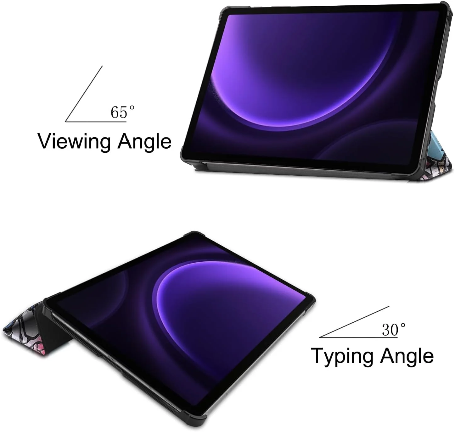 کیف تبلت RanTuo برای Samsung Galaxy Tab S9 FE، چرم PU، سبک و نازک، ضد آب، ضد گرد و غبار، قاب محافظ ضد افتادن برای Samsung Galaxy Tab S9 FE. (گرافیتی) کیف تبلت RanTuo برای Samsung Galaxy Tab S9 FE، چرم PU، سبک و نازک، ضد آب، ضد گرد و غبار، قاب محافظ ضد افتادن برای Samsung Galaxy Tab S9 FE. (گرافیتی)